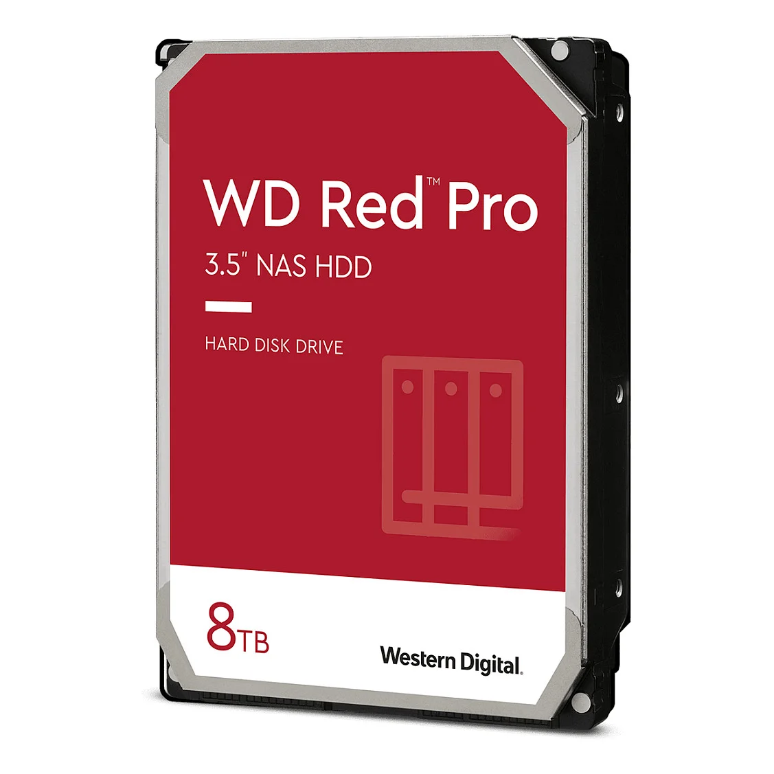 Western Digital 8TB WD WD8005FFBX Red Pro 7200RPM 256MB Speichermedien