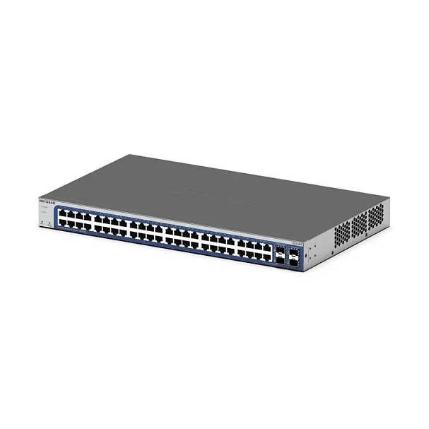 NETGEAR GS748T Managed L2 L3 L4 Gigabit Ethernet  10 100 1000  Schwarz  Grau Switches