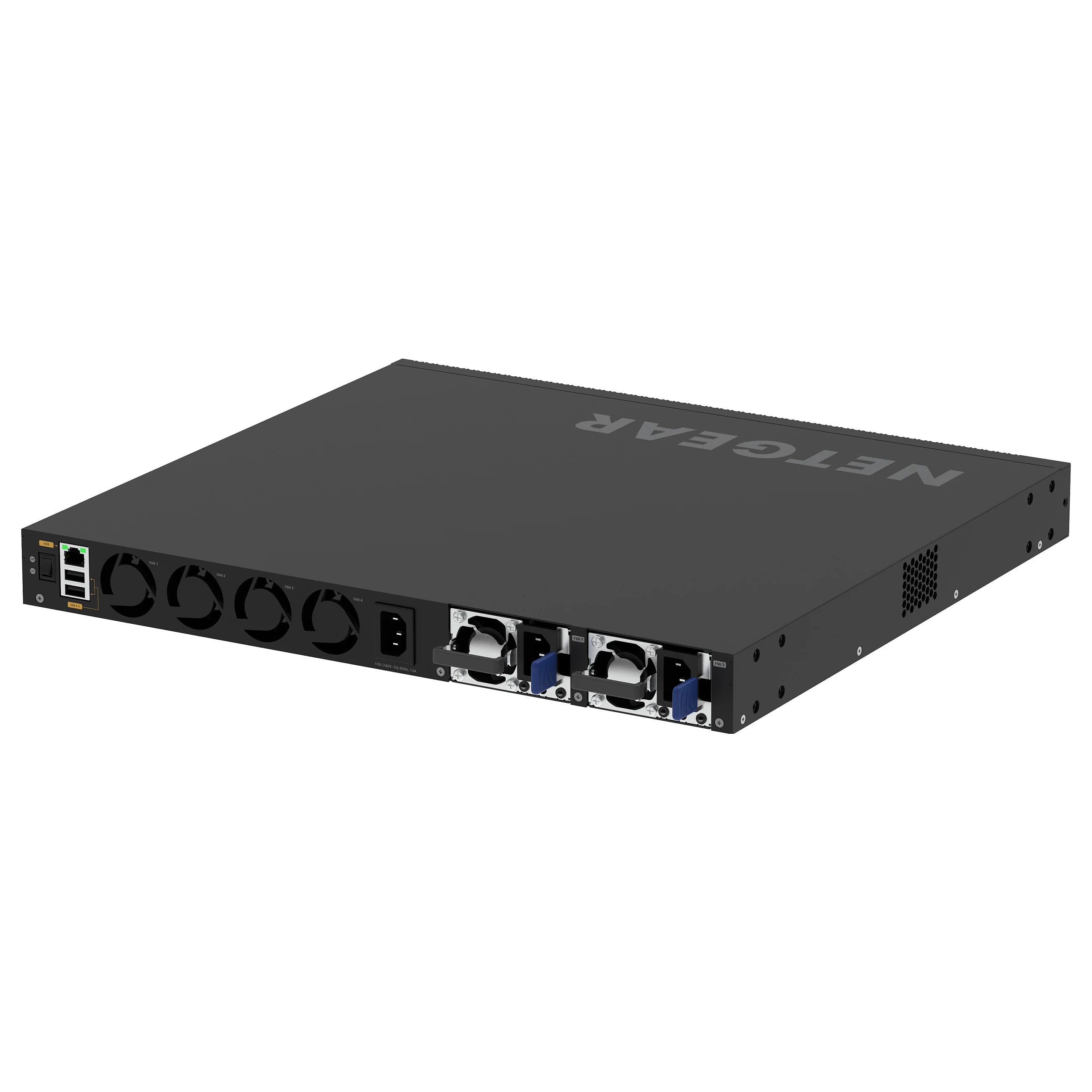 NETGEAR M4350 48G4XF Managed L3 Gigabit Ethernet  10 100 1000  Power over Ethernet  PoE  1U Schwarz Switches