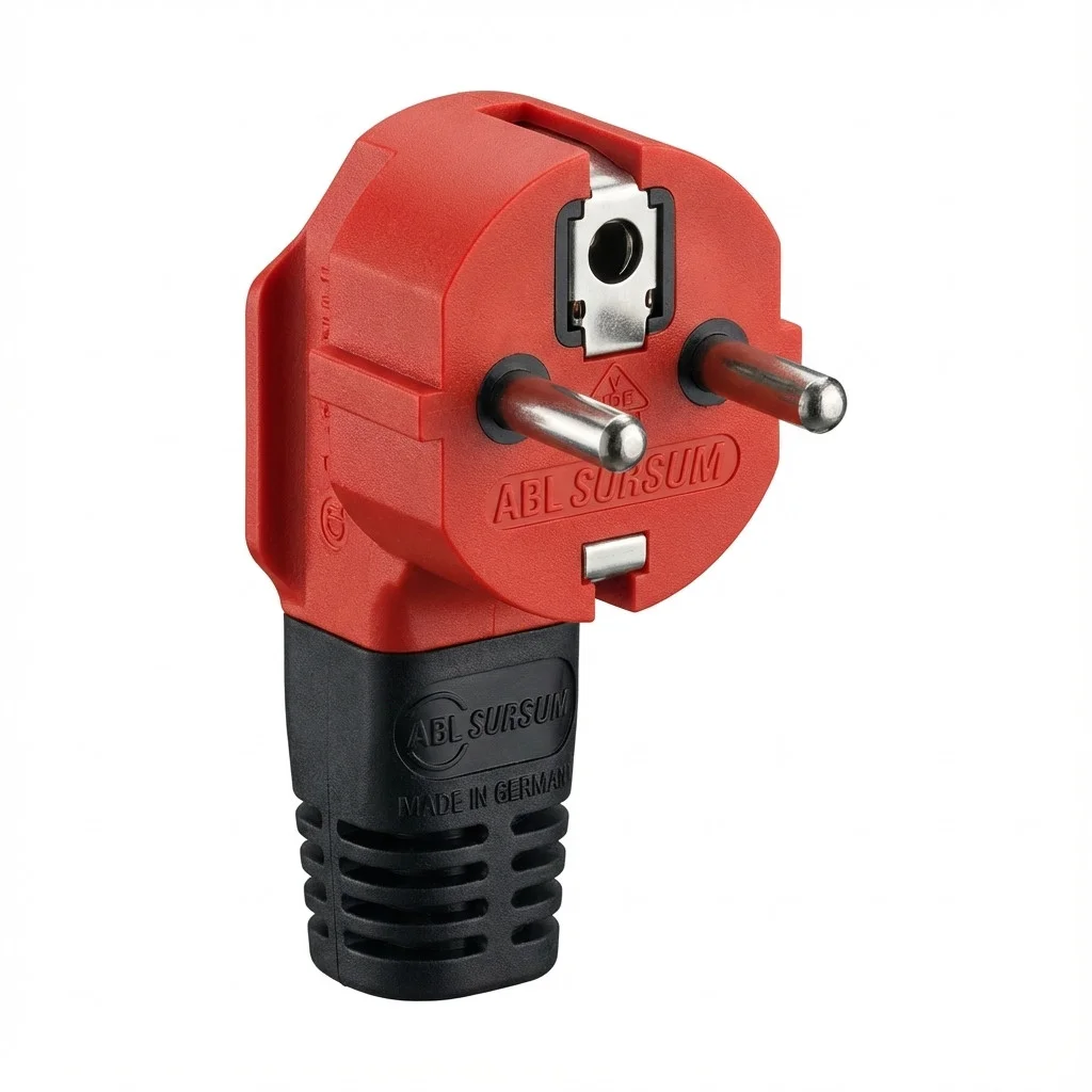 ABL 100000065 Hightech Stecker SCHUKO   fr be Elamid rot IP54 Typ 1520  100000065  Smart Home Zubehoer