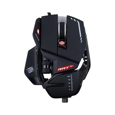 MadCatz RAT 6 Black Optical Gaming Mouse Tastaturen & Maeuse Home Office