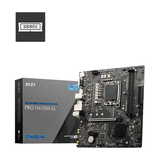 MSI 1700 PRO H610M G DDR5 PC-Zubehoer