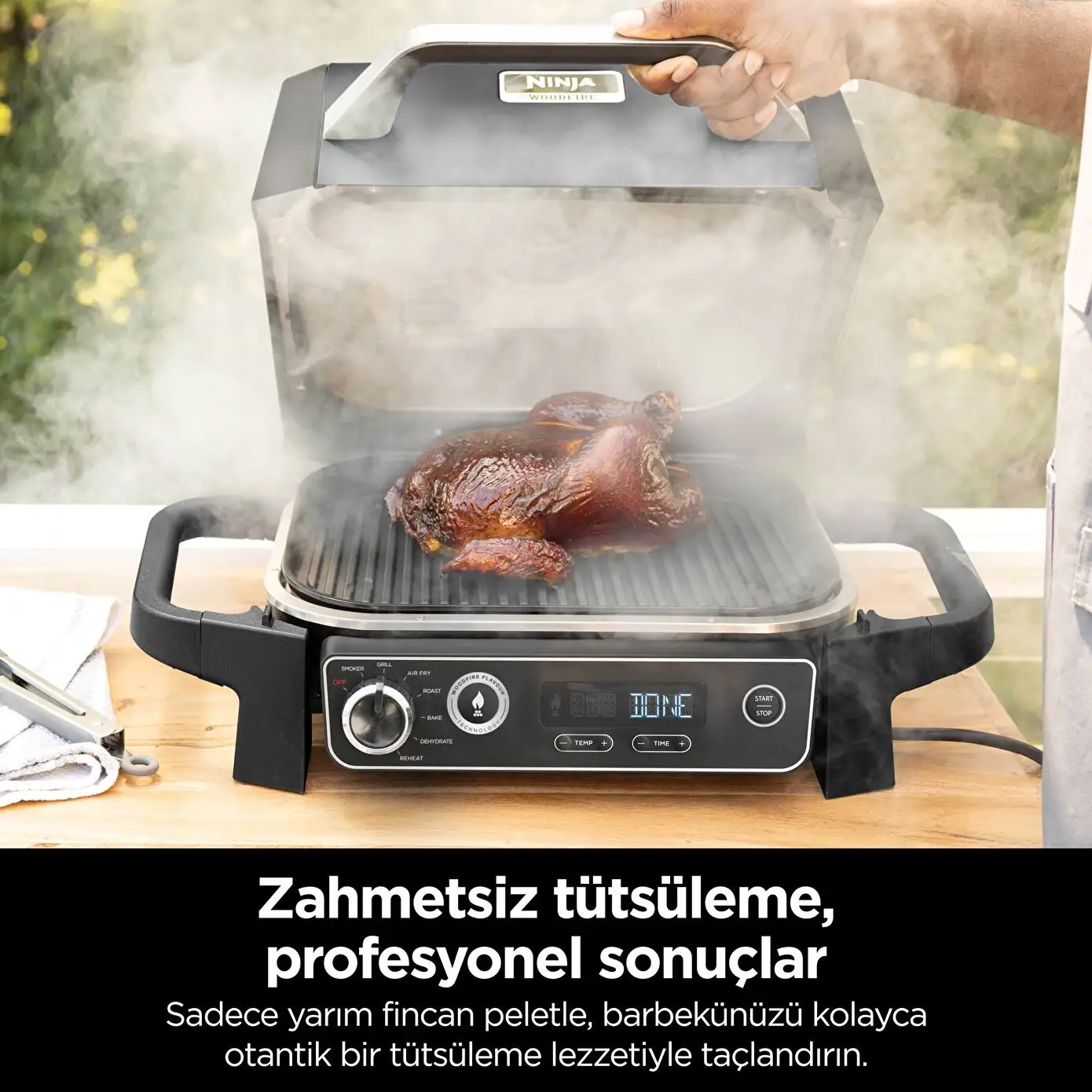 Ninja Woodfire 7  in 1 Outdoor OG701EU Kuechenkleingeraete