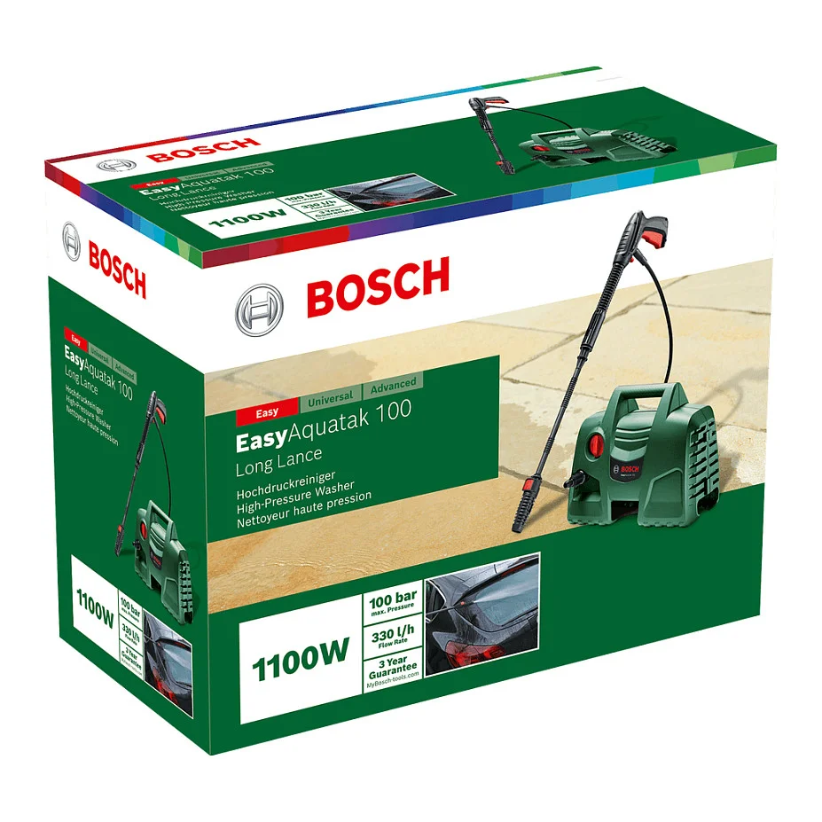 Bosch 0 600 8A7 E01 Hochdruckreiniger Kompakt Elektro 5 5 l h Gruen Staubsauger & Reiniger
