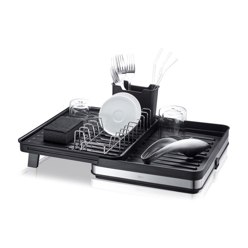 Gefu Abtropfgestell Smartline  schwarz silber Kueche