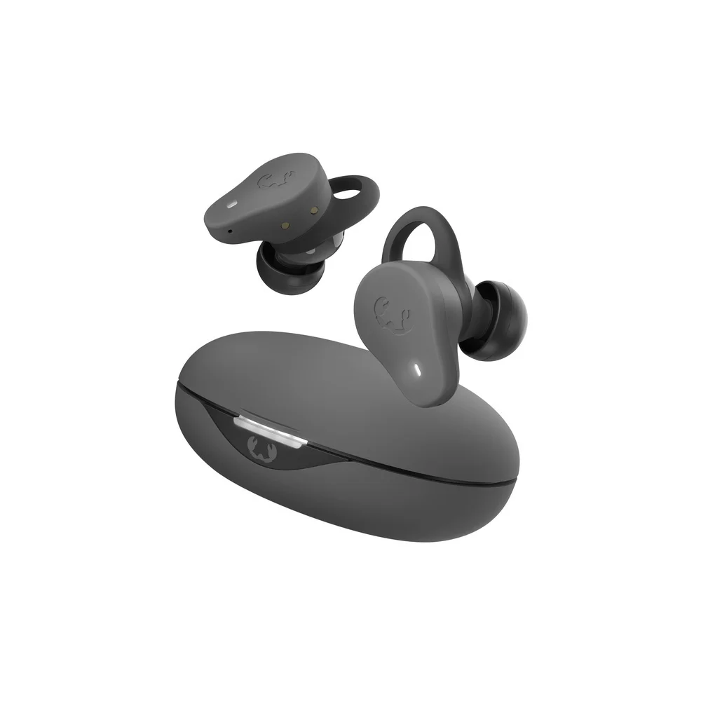 FRESH N REBEL True Wireless In Ear Sport Kopfhoerer Twins Rush mit Hybrid ANC Storm Grey