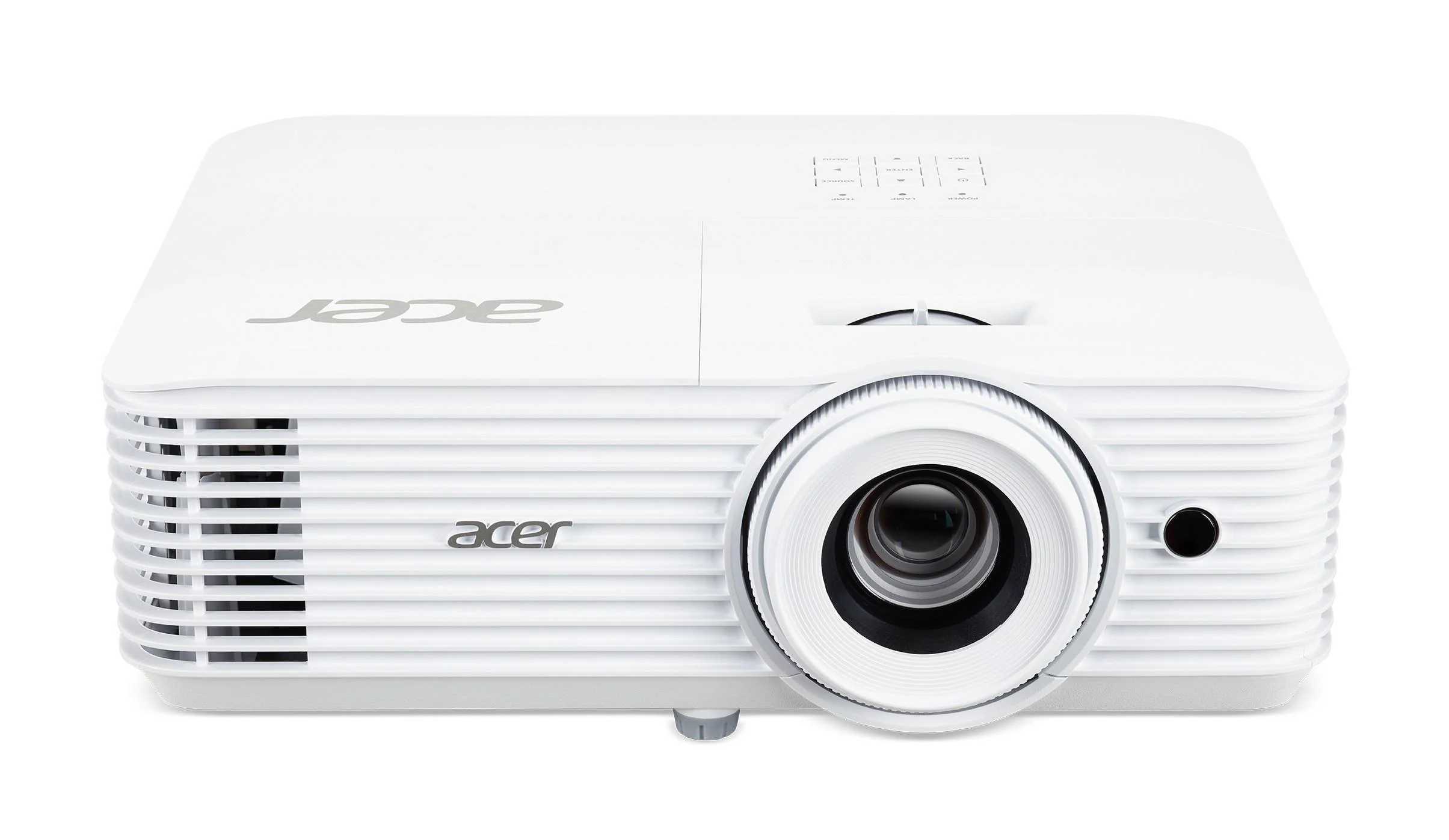 Acer  3840x2160  P5827a DLP 4000 Lumen 16 9 2xHDMI USB A Speaker 4K UHD White Video & Audio