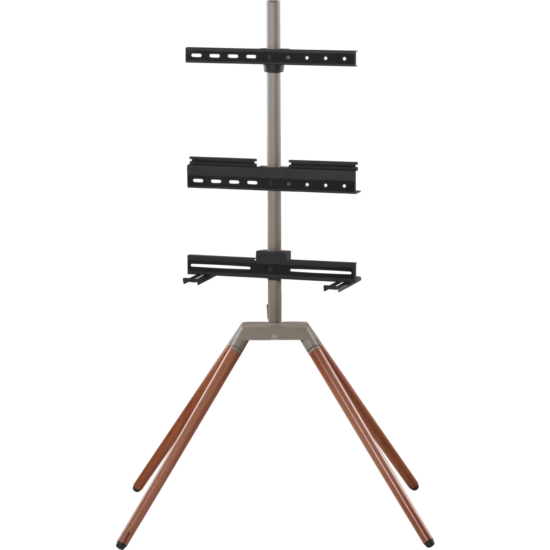 OneforAll One for All Quadpod TV Stand 70 360 Grad drehbar  dark WM 7475 Video & Audio