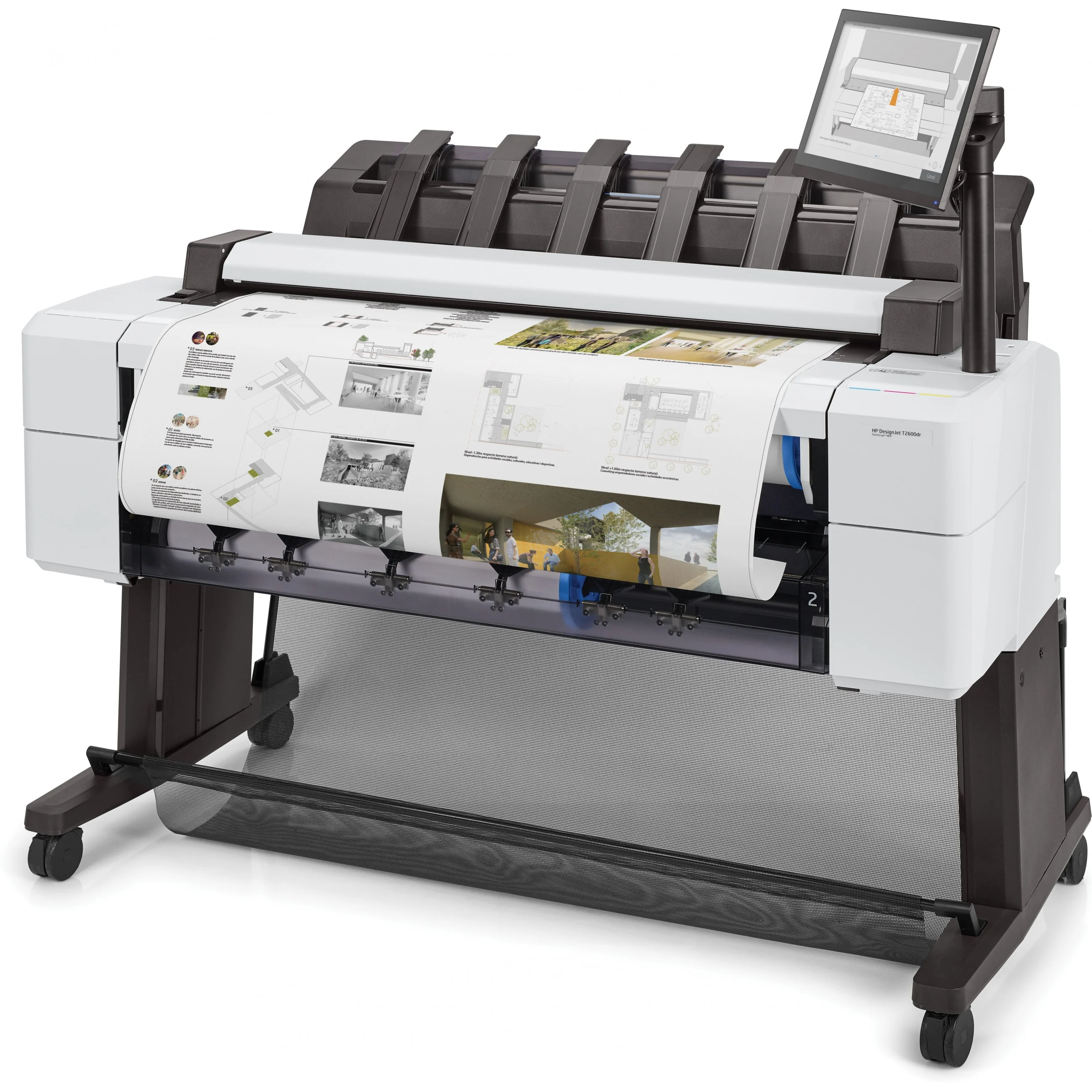 HP Designjet T2600dr 36 Zoll PostScript Multifunktionsdrucker Drucker & Scanner