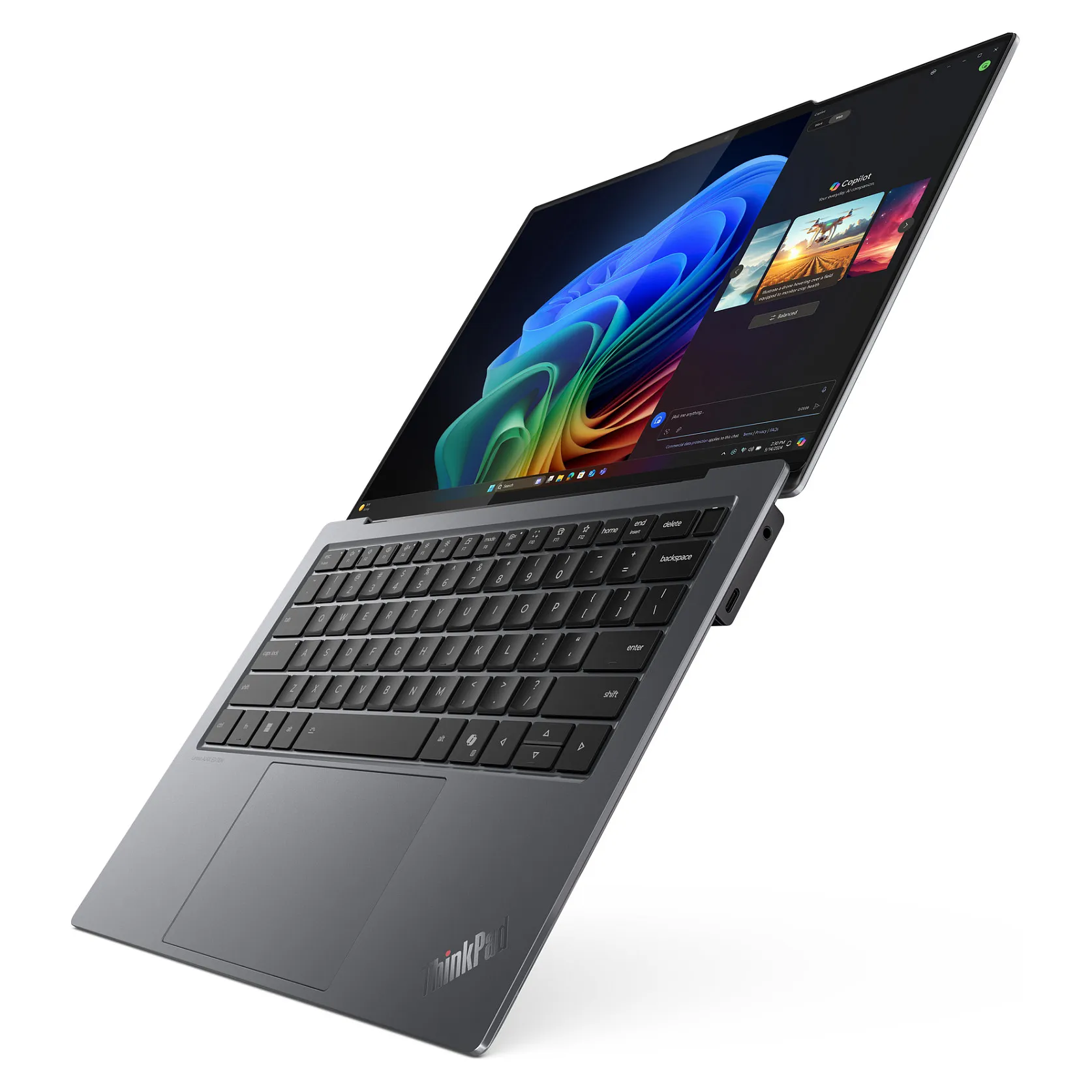 Lenovo ThinkPad X9 14 Gen 1 Copilot  PC Intel Core Ultra 7 258V Laptop 35 6 cm  14   Touchscreen 2 8K 32 GB LPDDR5x SDRAM 1 TB SSD Wi Fi 7  802 11be  Windows 11 Pro Deutsch Grau Notebooks & E-Book Reader