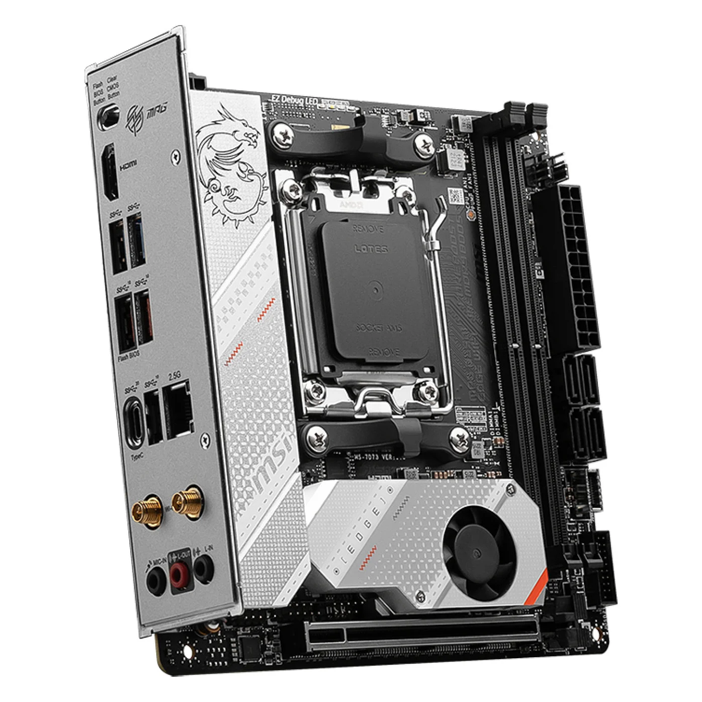 MSI MPG B650I EDGE WIFI Motherboard AMD B650 Sockel AM5 mini ATX PC-Zubehoer
