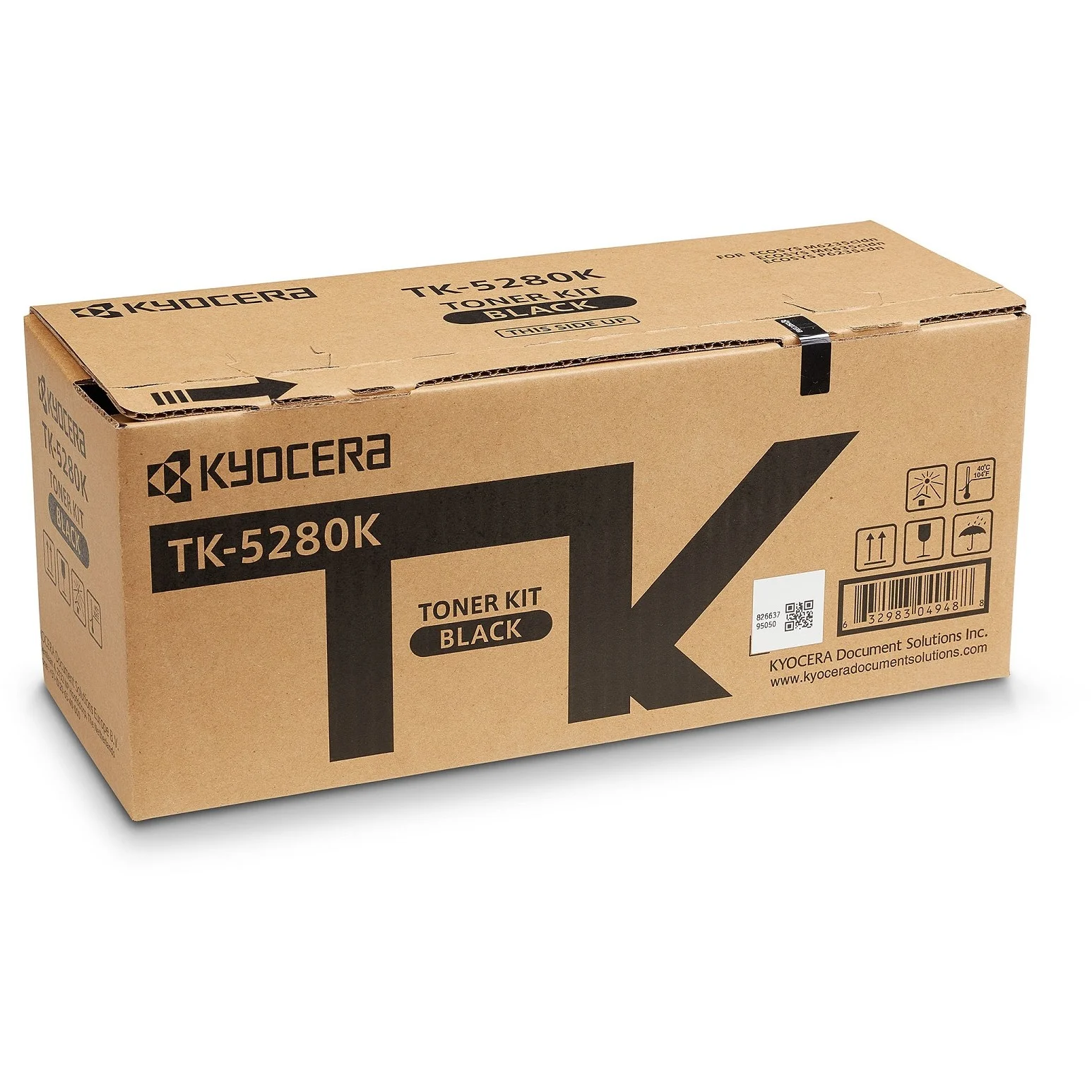 Kyocera Toner TK 5280K Schwarz bis zu 13 000 Seiten gem  ISO IEC 19798 Drucker & Scanner