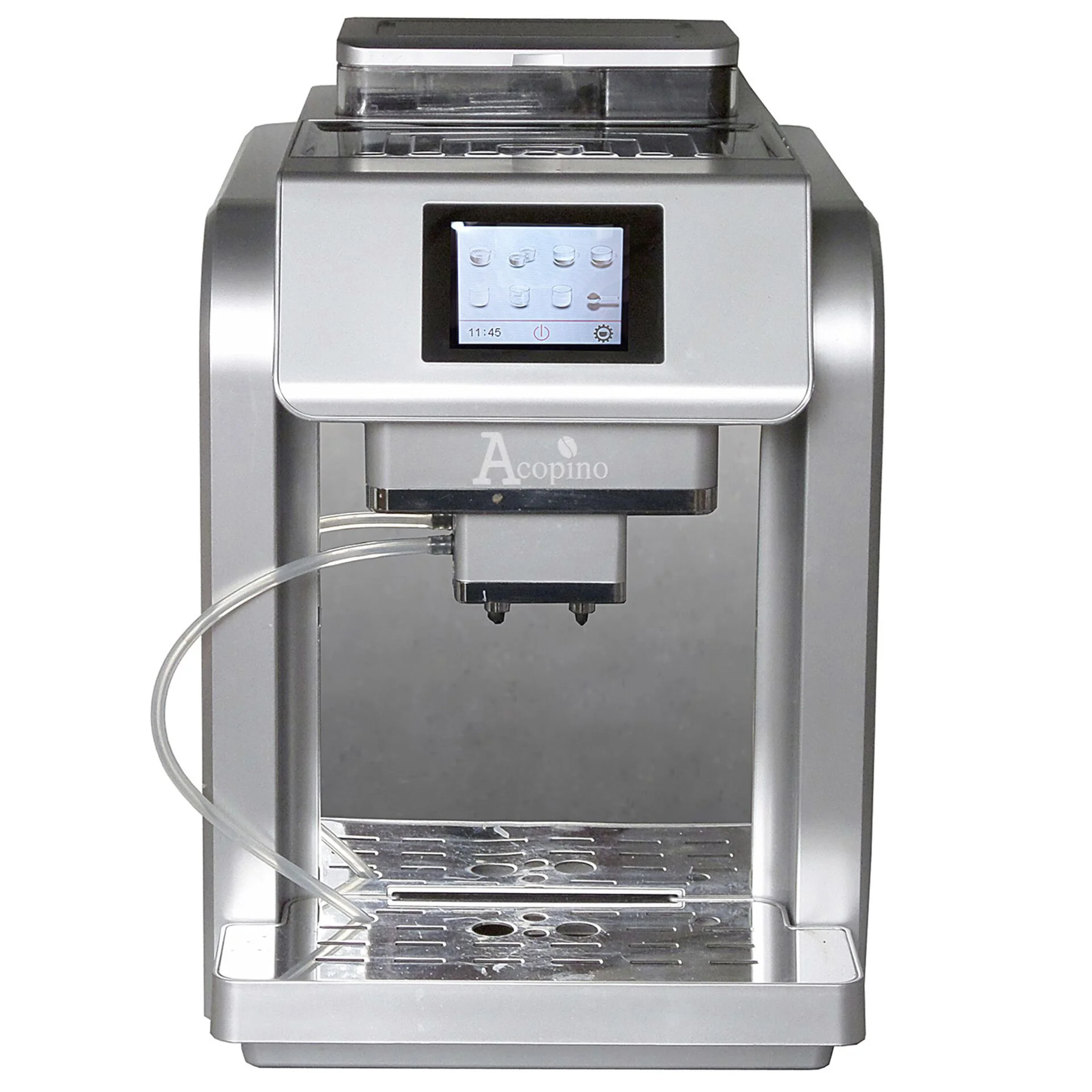Acopino Monza silber Kaffeevollautomaten Kaffeemaschinen