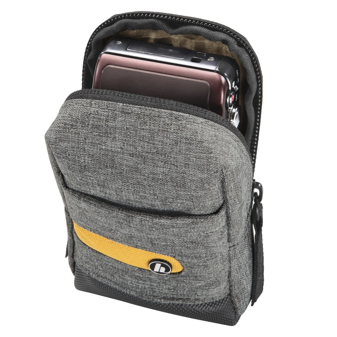 Hama Terra Guerteltasche Grau Kamera & Foto