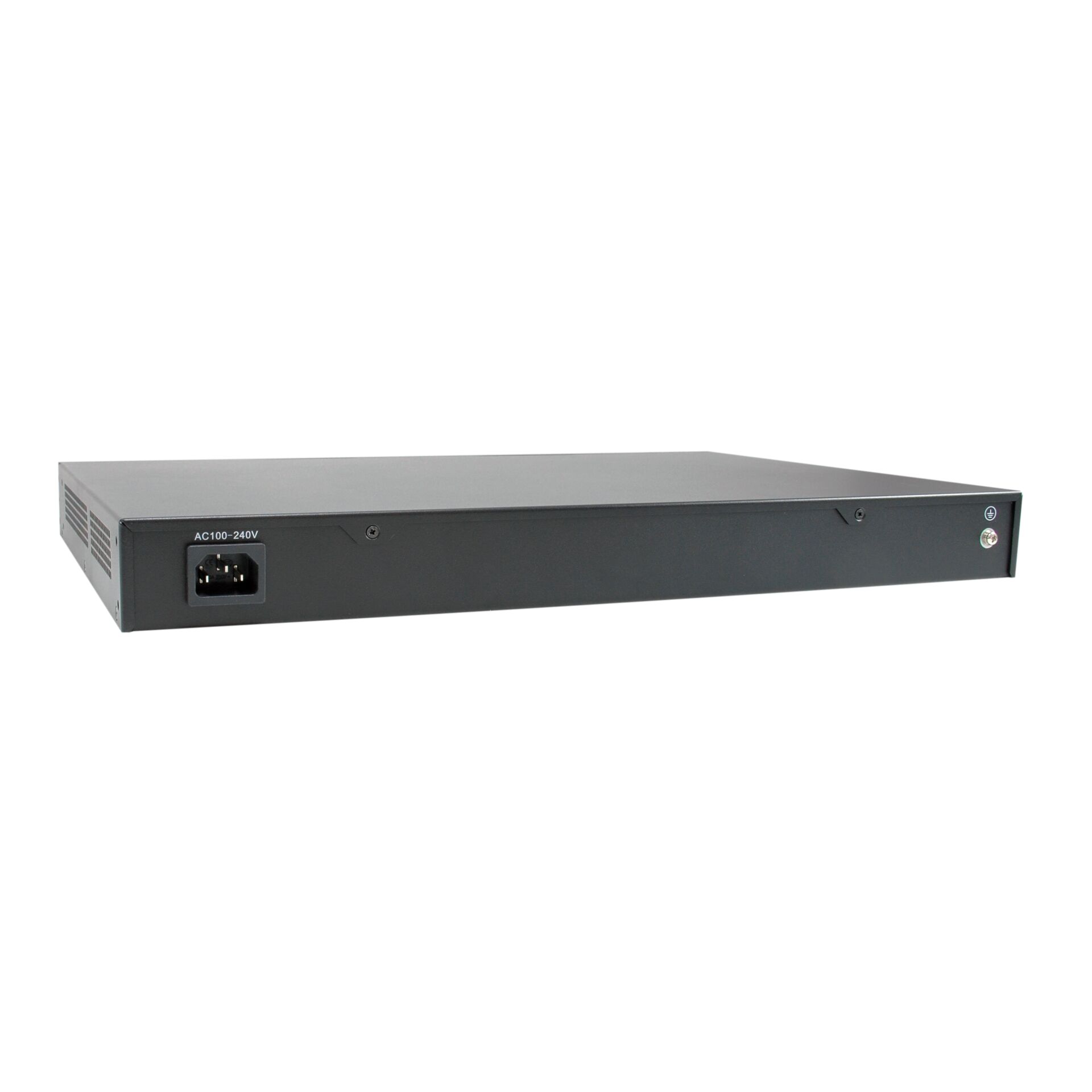 LevelOne GEP 2821 Netzwerk Switch Unmanaged Gigabit Ethernet 10 100 1000 Power over Ethernet PoE 1U Schwarz