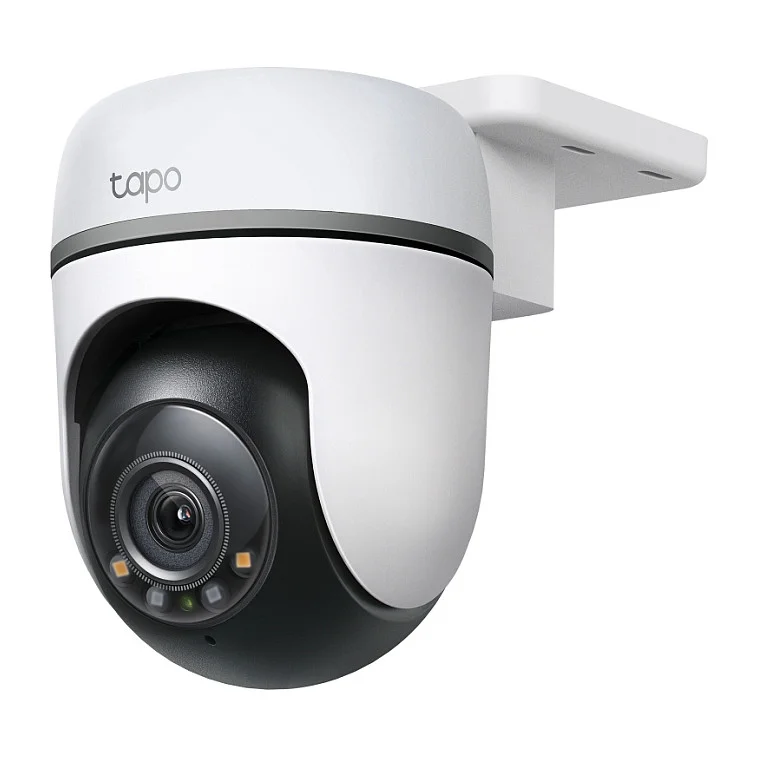 TP Link Tapo TC41 V2 Sphaerisch IP Sicherheitskamera Innen   Aussen 2304 x 1296 Pixel Decke Wand Stange Ueberwachungskameras