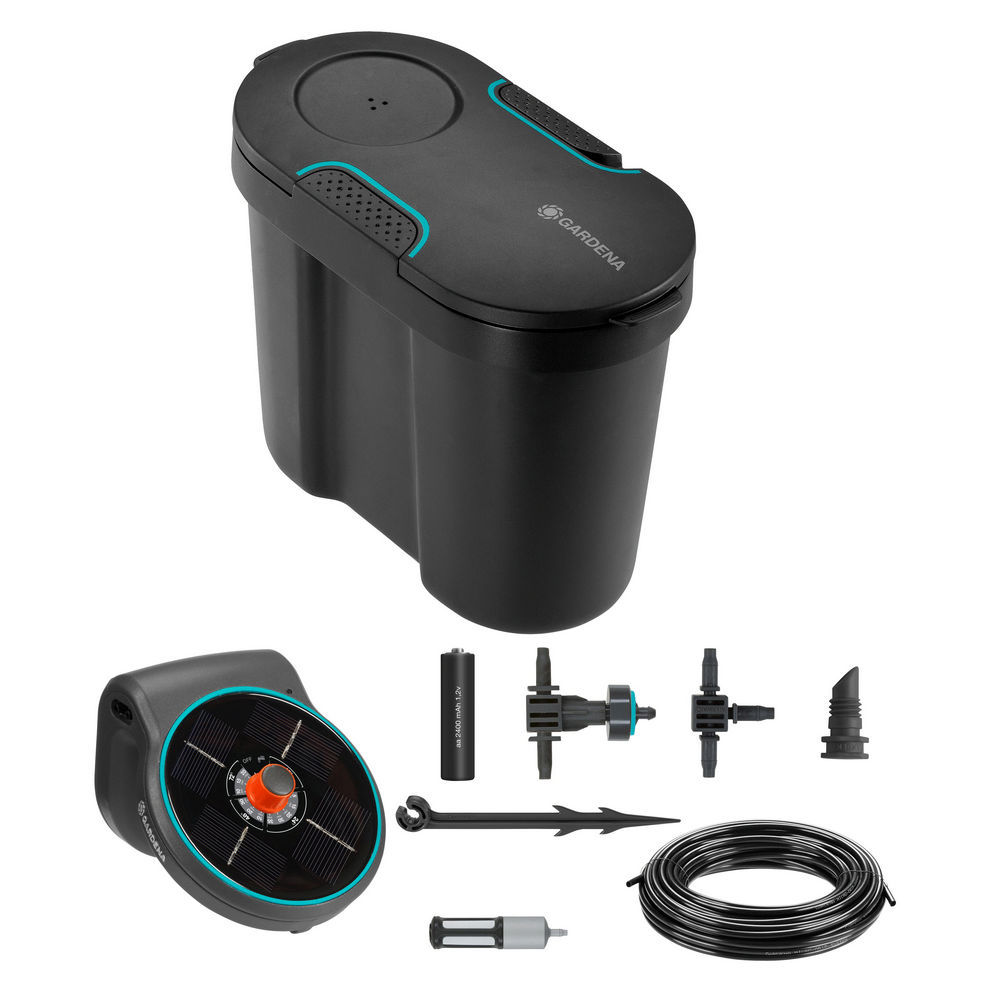 GARDENA AquaBloom Set Solar Bewaesserung Gartenbewaesserung