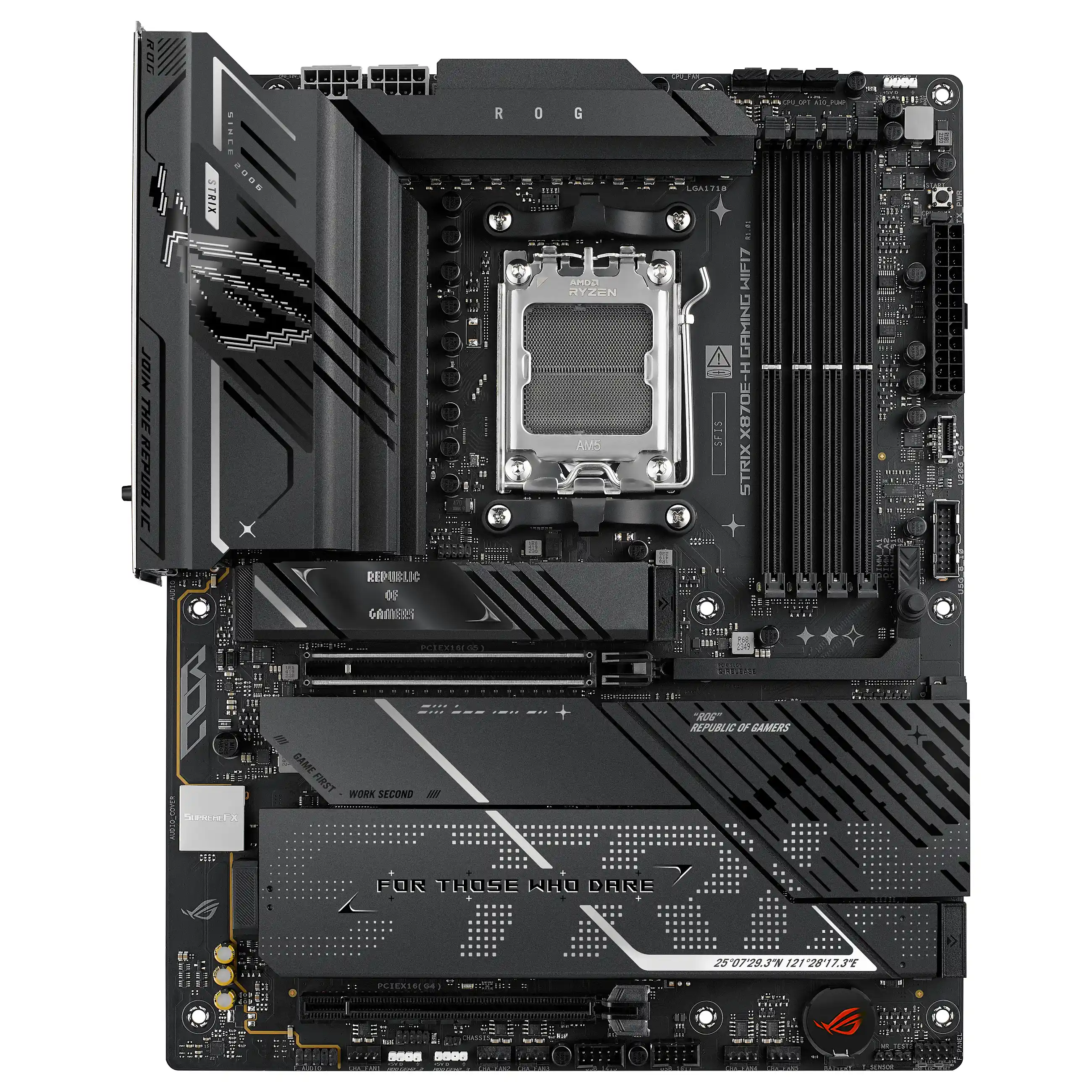 ASUS ROG STRIX X870E H GAMING WIFI7 AMD X870E Sockel AM5 ATX PC-Komponenten