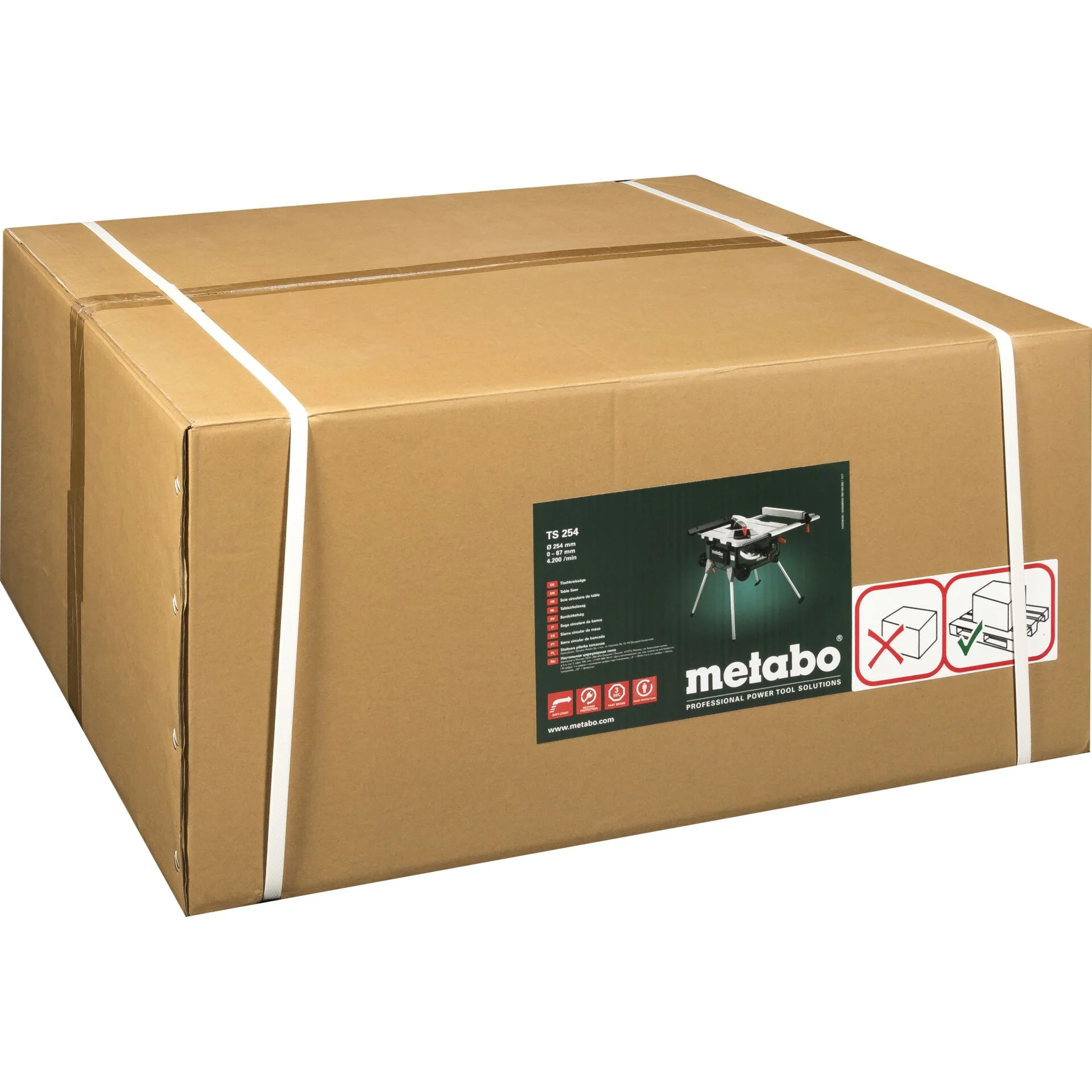 Metabo TS 254 Tischkreissaege Saegen