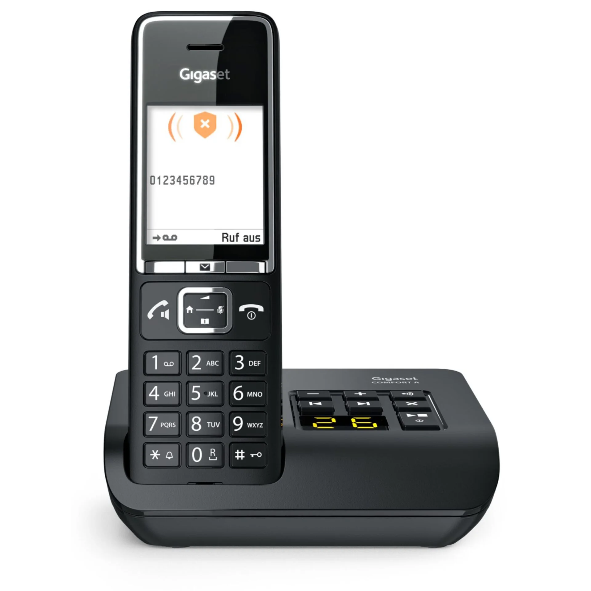 Gigaset Comfort 550A schwarz chrom Telefon