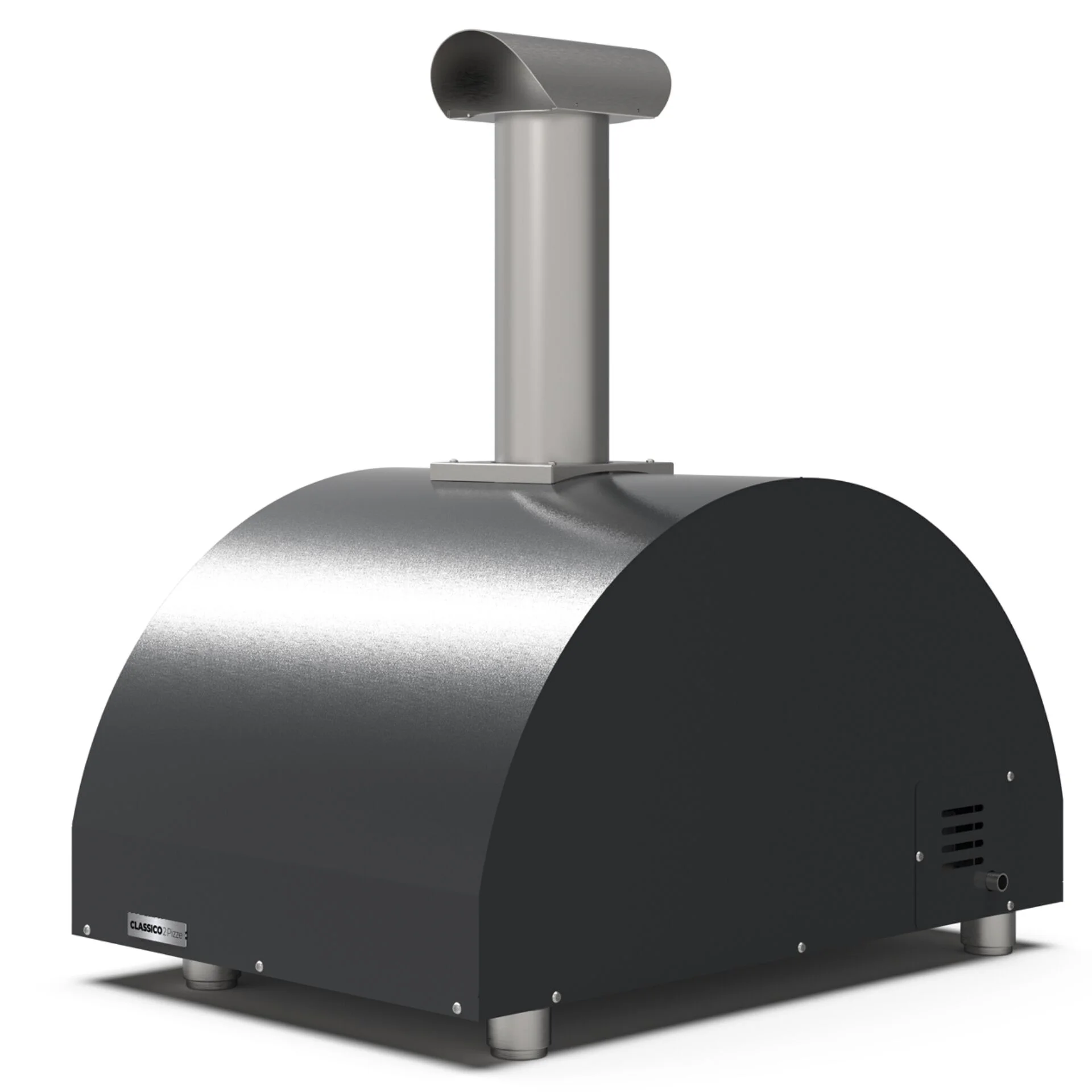 Alfa Forni Classico 2 Pizze Hybrid Schiefer Grau Grills