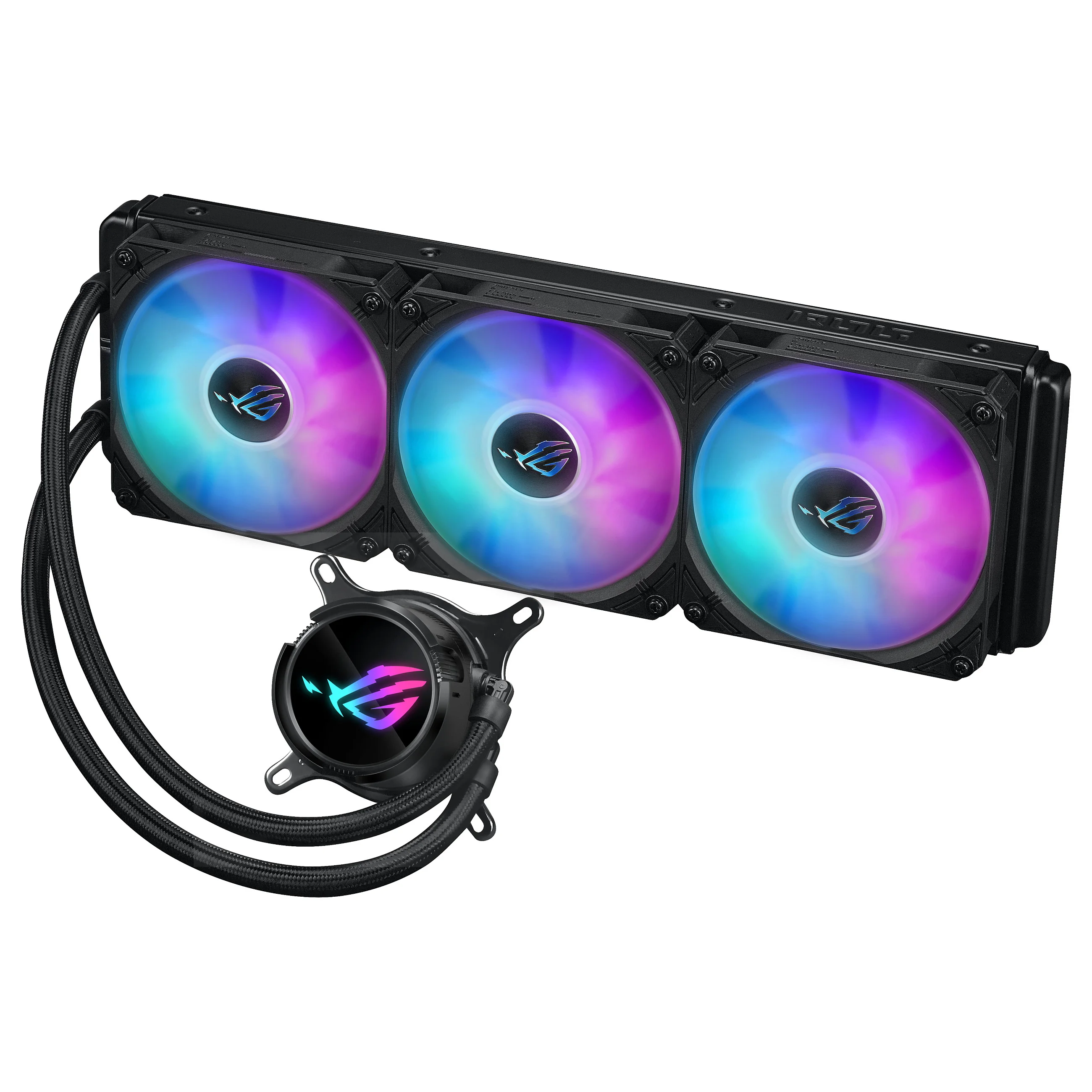 ASUS ROG Strix LC III 360 ARGB Prozessor Fluessigkeitskuehlung 12 cm Schwarz PC-Zubehoer