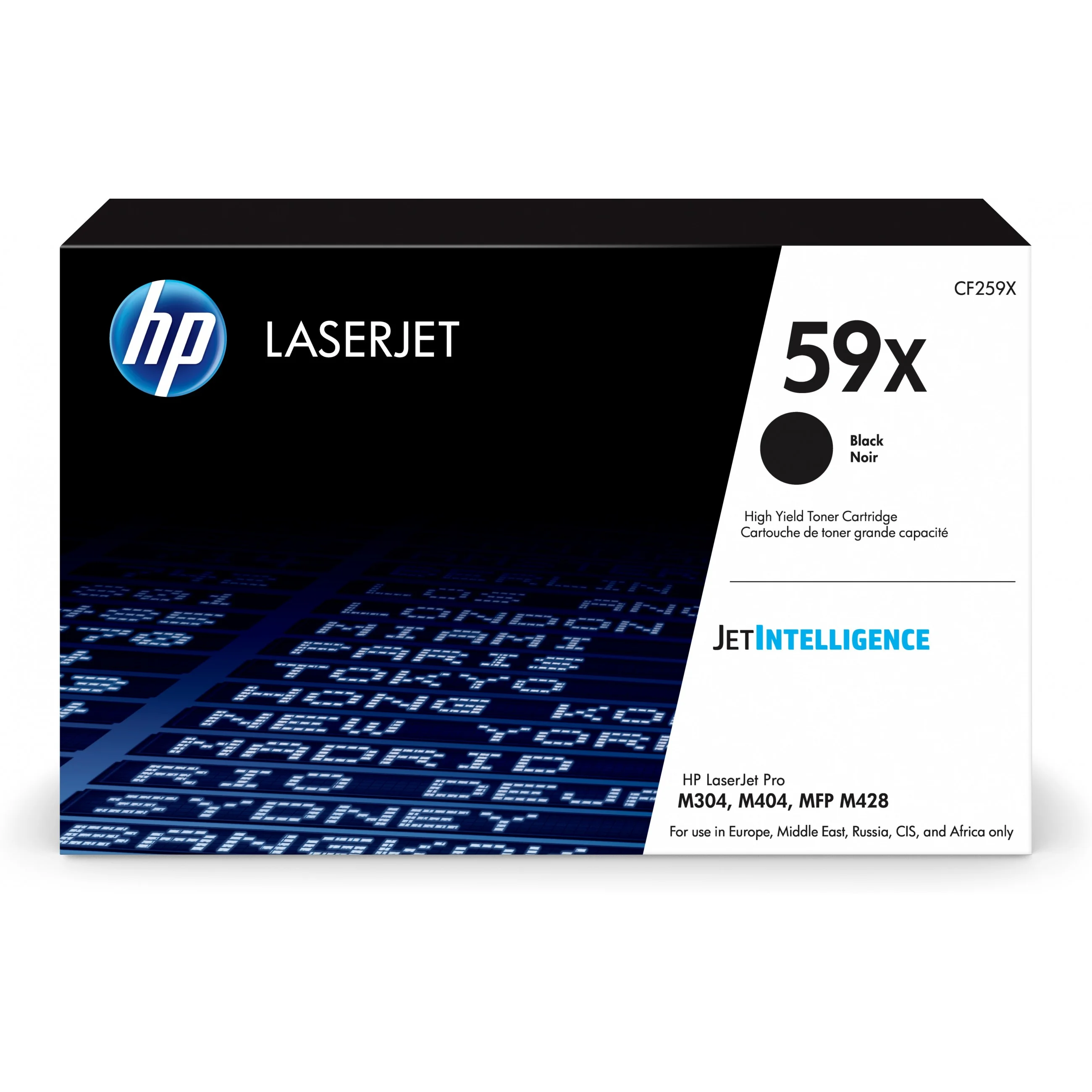 HP 59X Schwarz Original LaserJet Tonerkartusche mit hoher Reichweite Drucker & Scanner