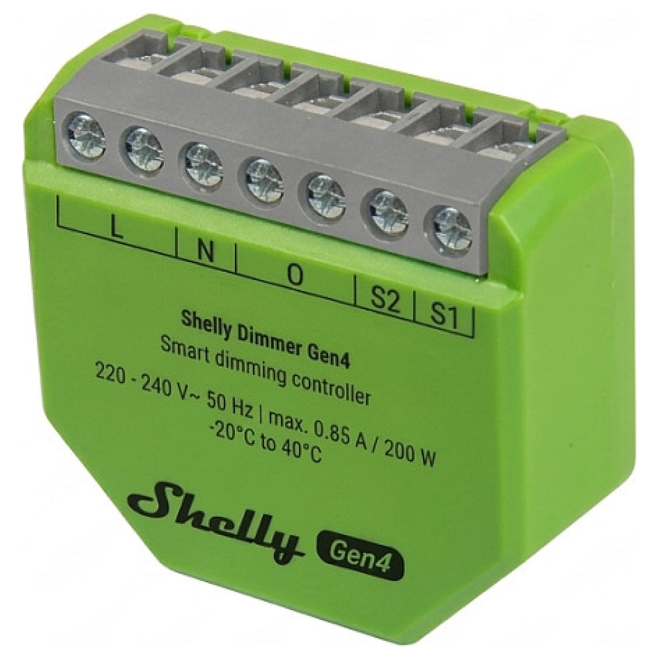 Shelly Unterputz Dimmer Gen4 Relais LED Lichtcontroller Messfunktion WLAN Smart Home