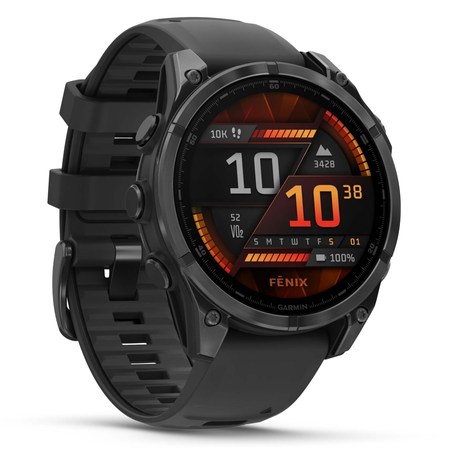 Garmin fenix 8  47mm  schwarz schiefergrau Smartwatches & Fitnesstracker