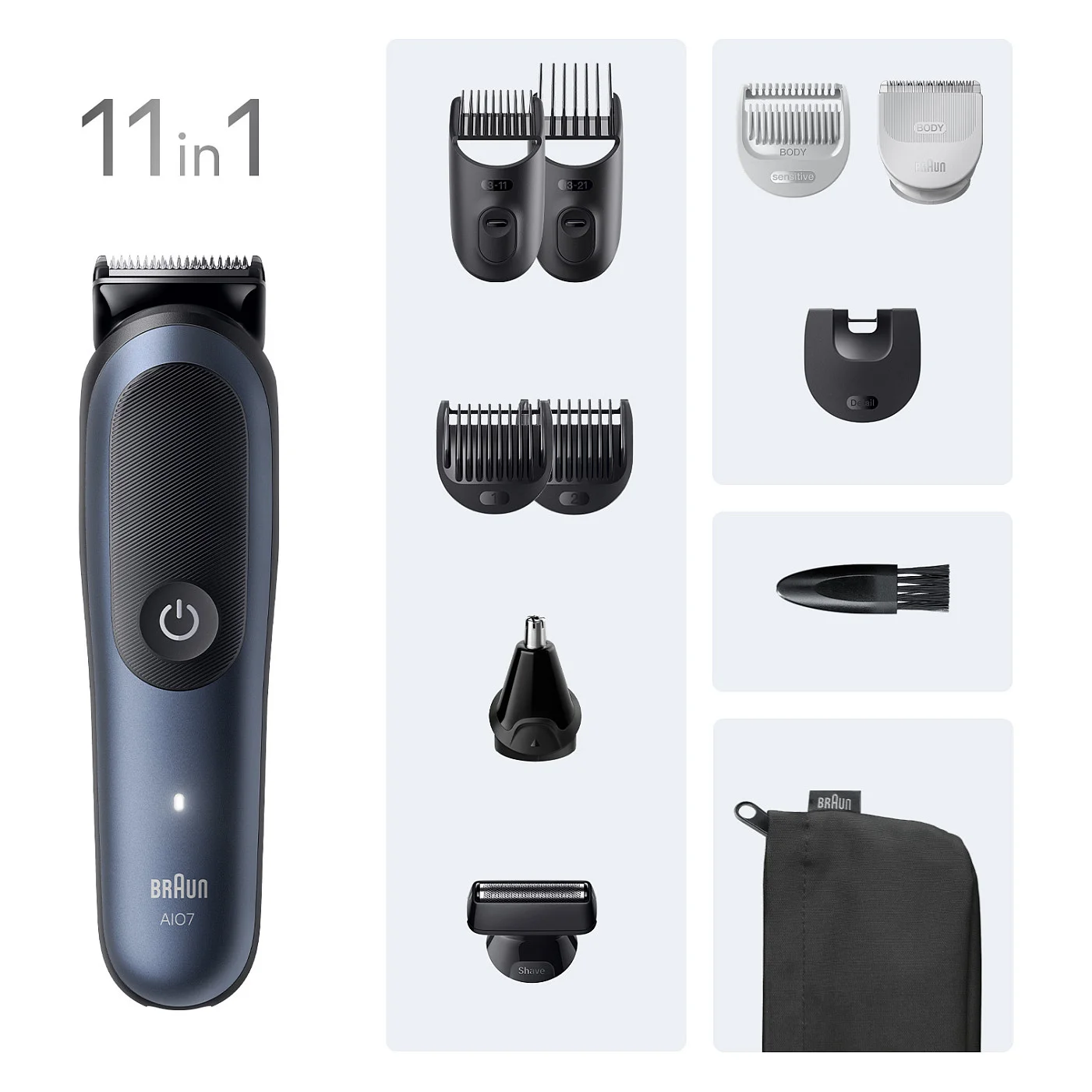 Braun AIO 7540 All in One Style Kit Rasierer & Epilierer