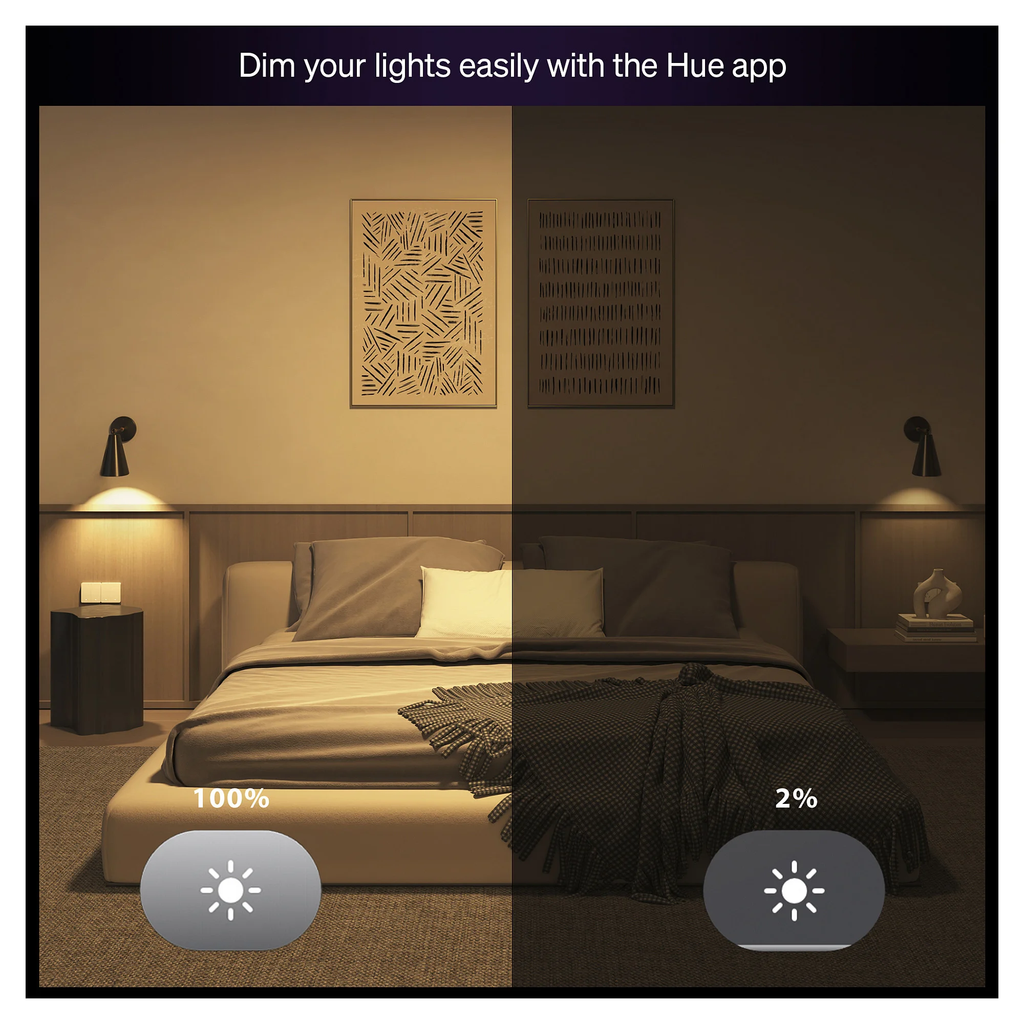 Philips Hue White and Color ambiance Essential GU10   Smarter Spot   345 lm   4 7 W Smart Home