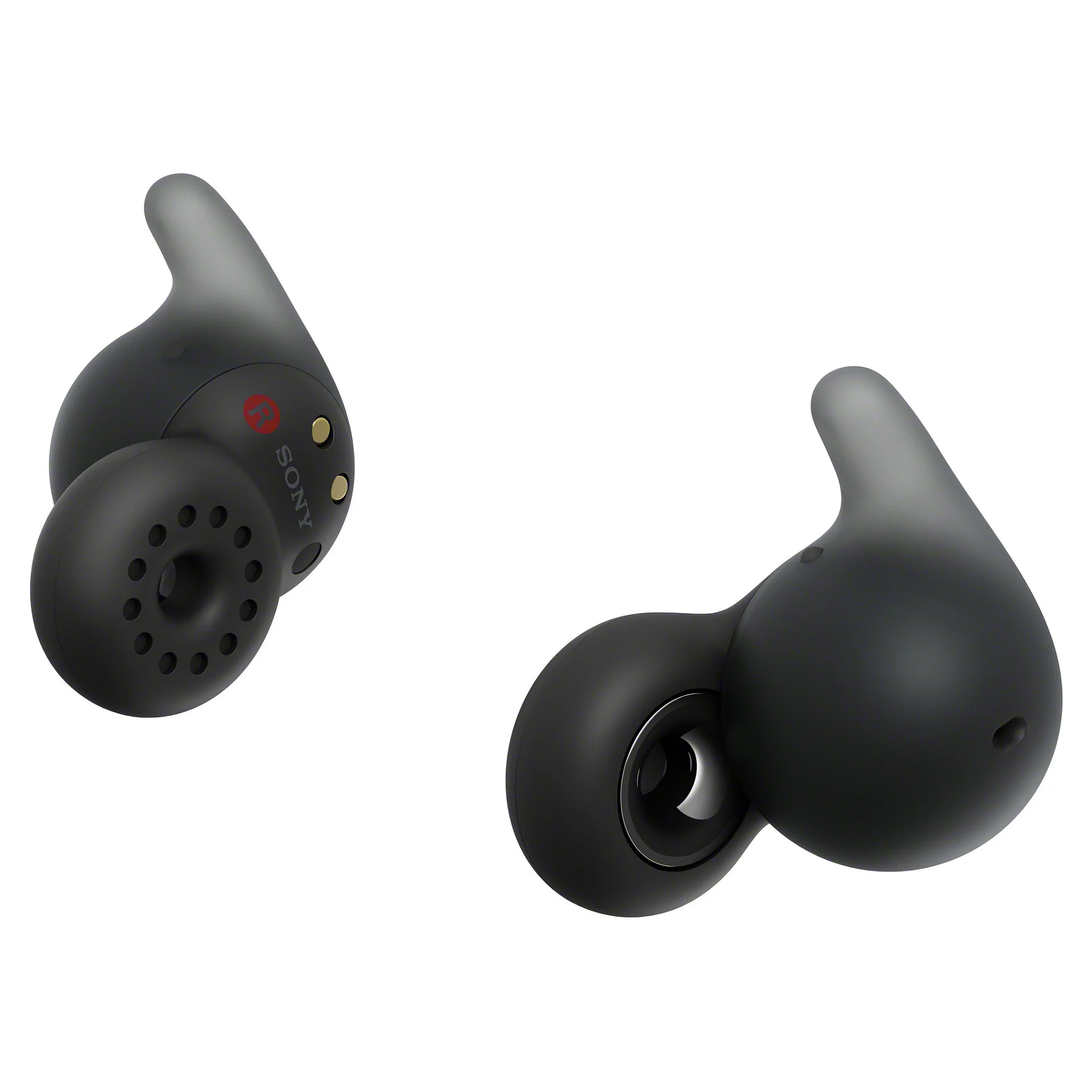 Sony LinkBuds Open WFL910B Kopfhoerer   Headset Kabellos im Ohr Anrufe Musik Bluetooth Schwarz Over-Ear
