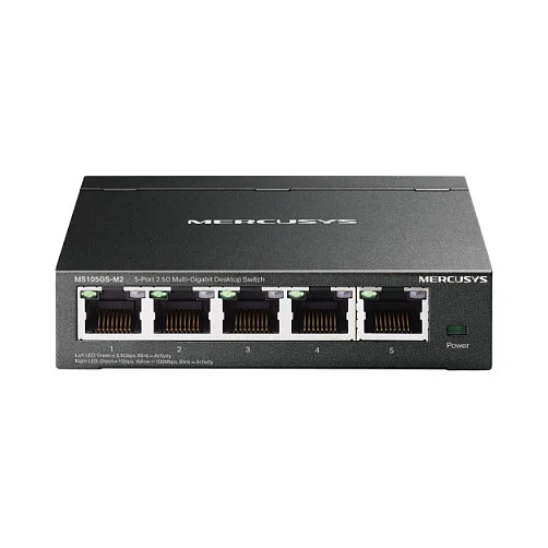TP Link Mercusys MS105GS M2 5 Port 2 5G Multi Gigabit Desktop Switch Switches