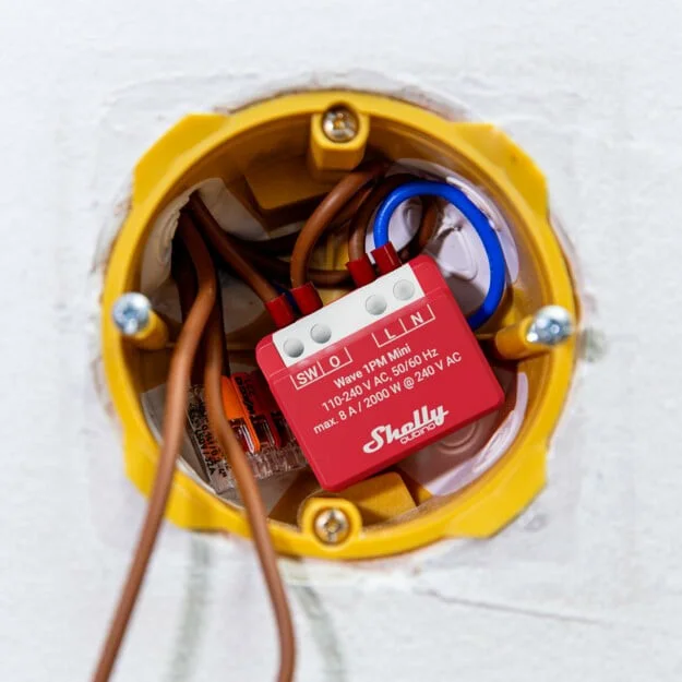 Shelly Relais ZollWave 1PM MiniZoll Z Wave Smart Home Zubehoer