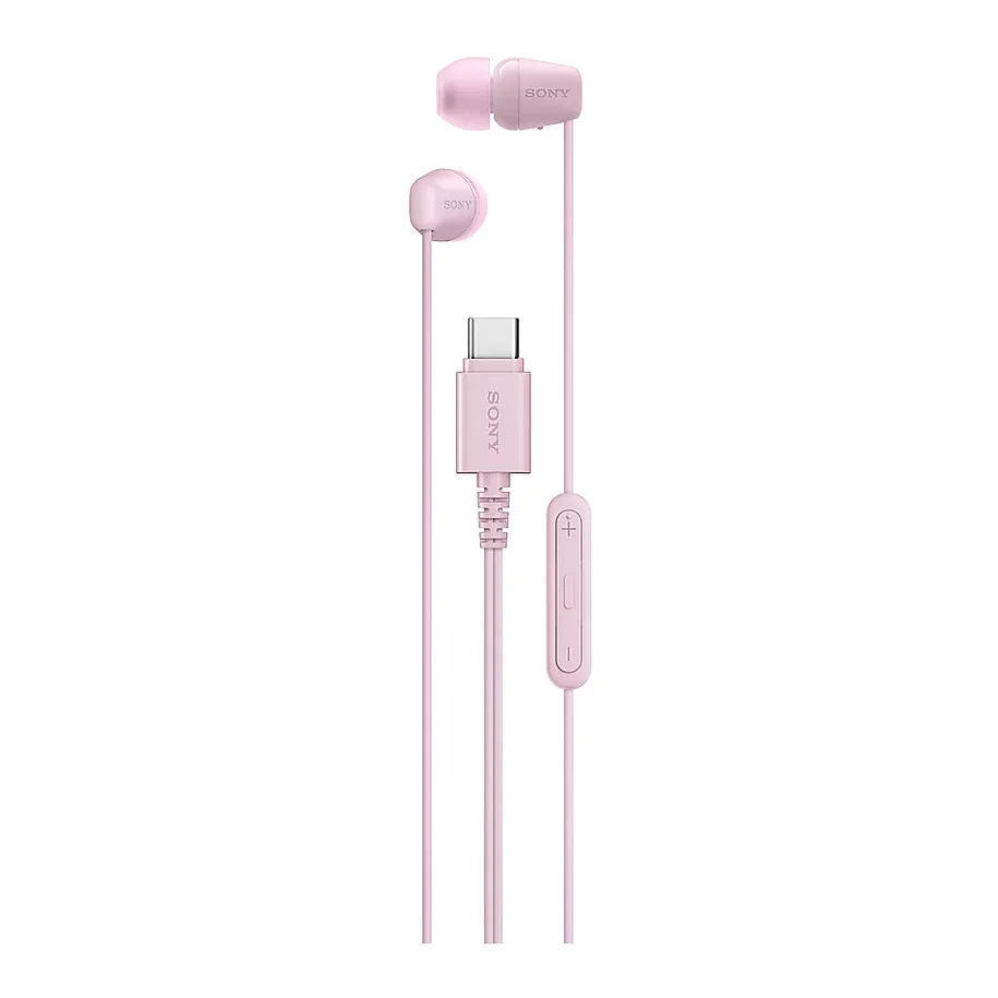 Sony IER EX15C Kopfhoerer Kabelgebunden im Ohr Anrufe Musik USB Typ C Pink Over-Ear