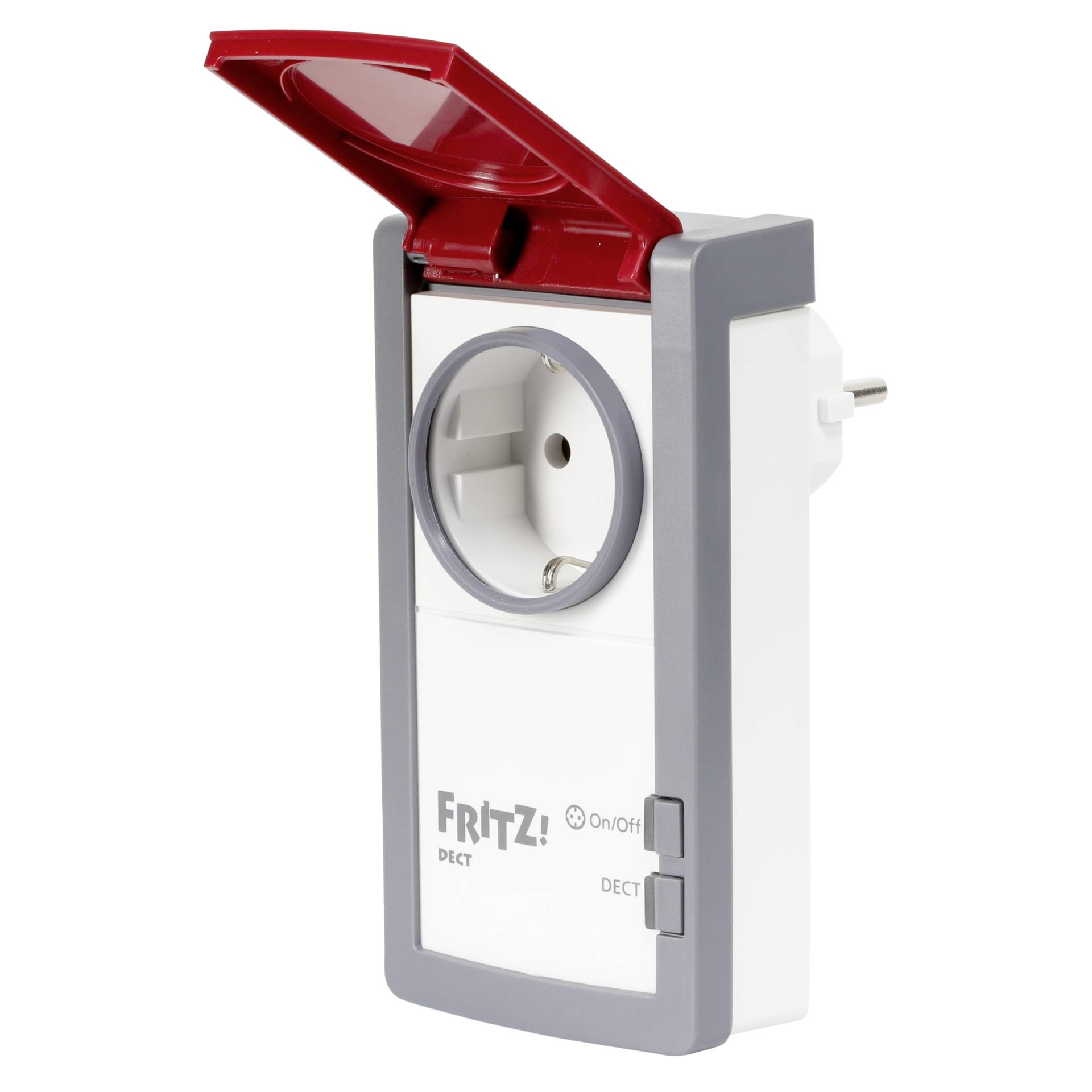 FRITZ  DECT 210 Smart Plug   3450 W   Weiss   WLAN   App Steuerung Steckdosen