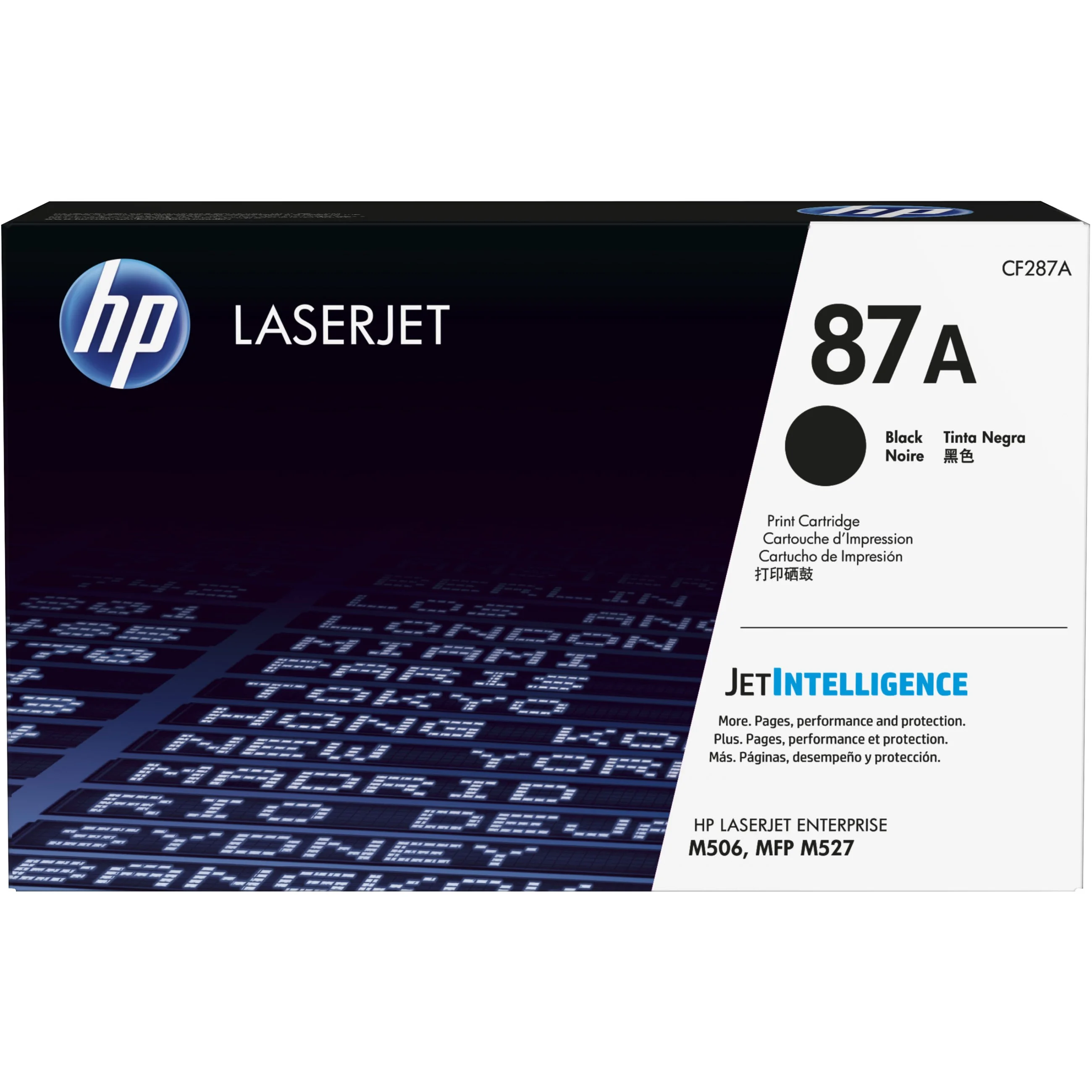 HP Toner 87A CF287A Schwarz Drucker & Scanner