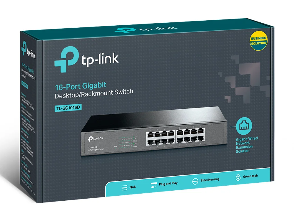 TP Link 16 Port Gigabit Switch Switches