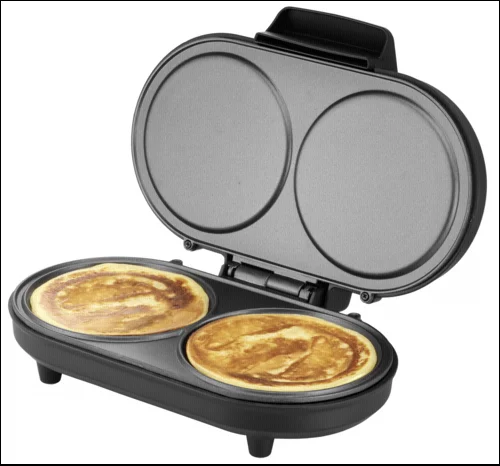 Unold 48165 Pancake Maker American Waffeleisen & Crepes Maker 