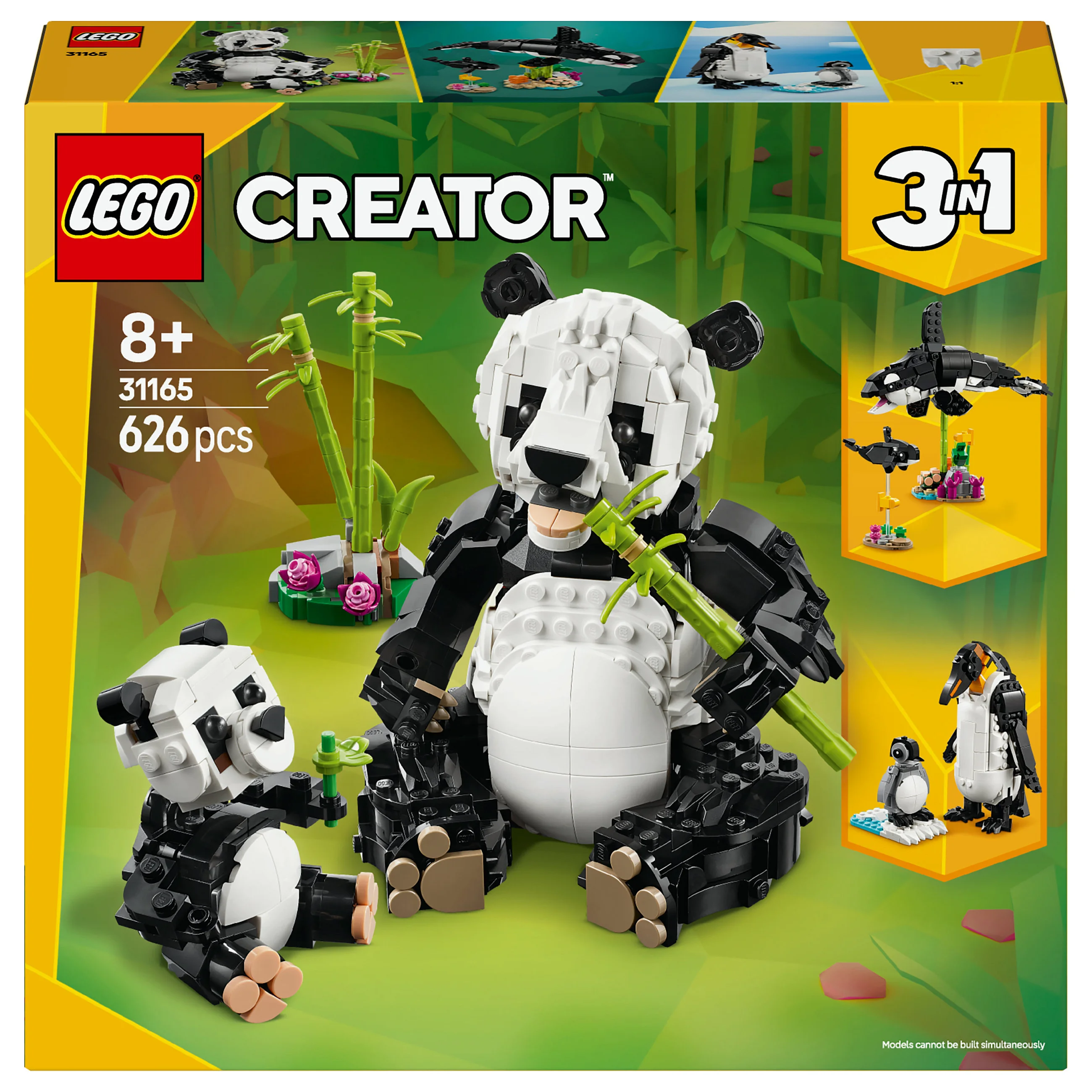 LEGO Creator Wilde Tiere  Pandafamilie 31165 Spielwaren