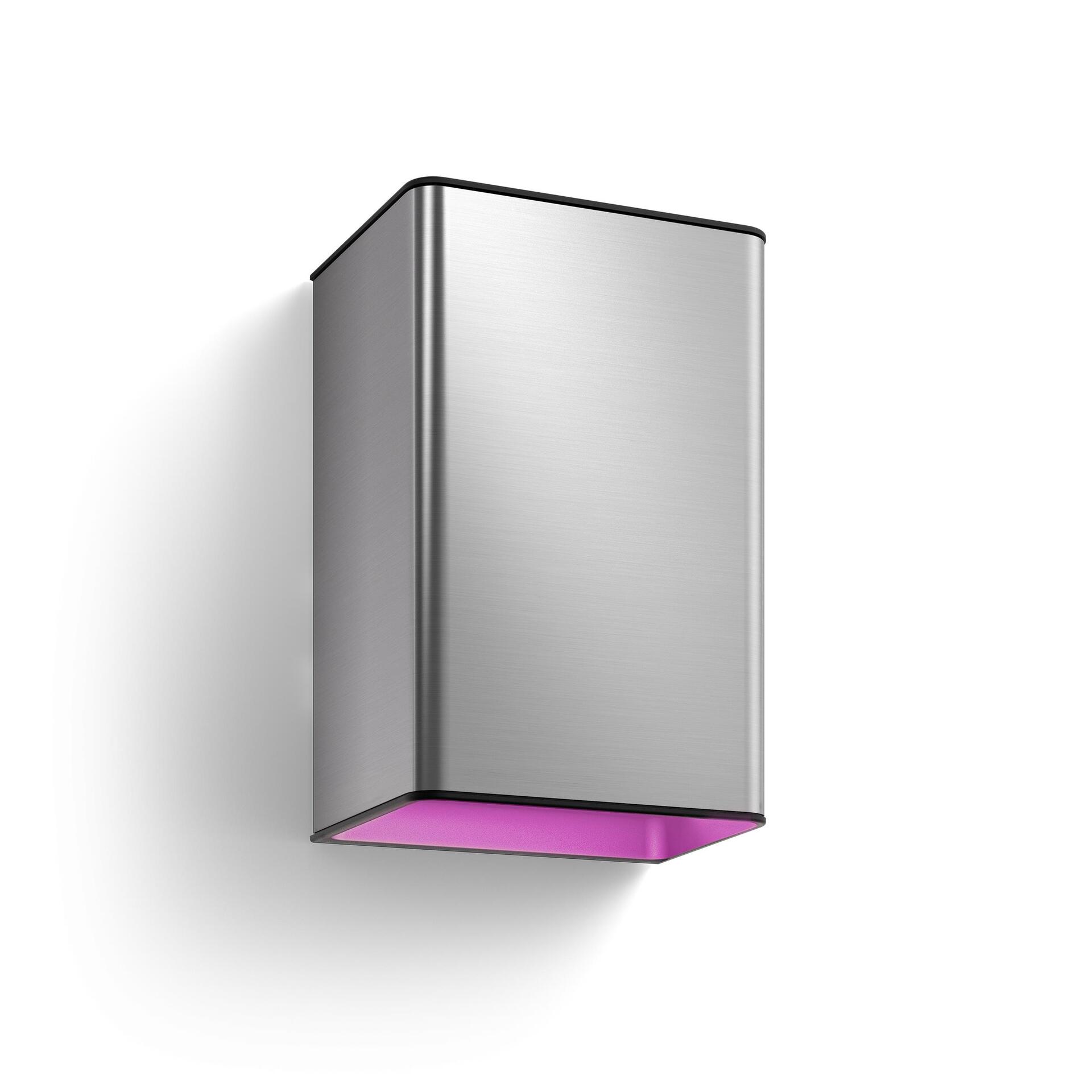 Philips Hue White and Color ambiance Resonate Outdoor Wandleuchte silber Aussenleuchten