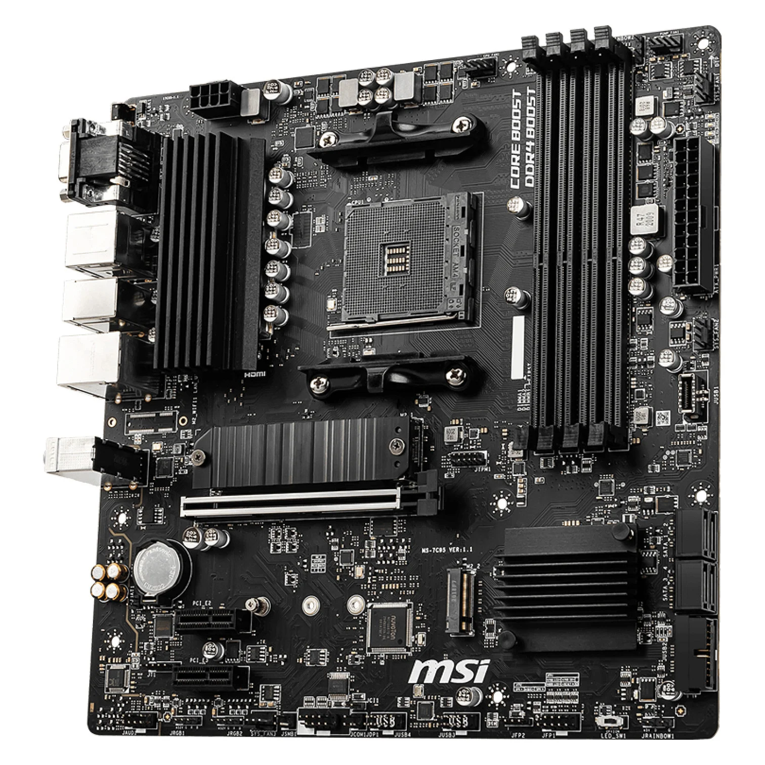 MSI B550M PRO VDH Motherboard AMD B550 Sockel AM4 micro ATX PC-Zubehoer