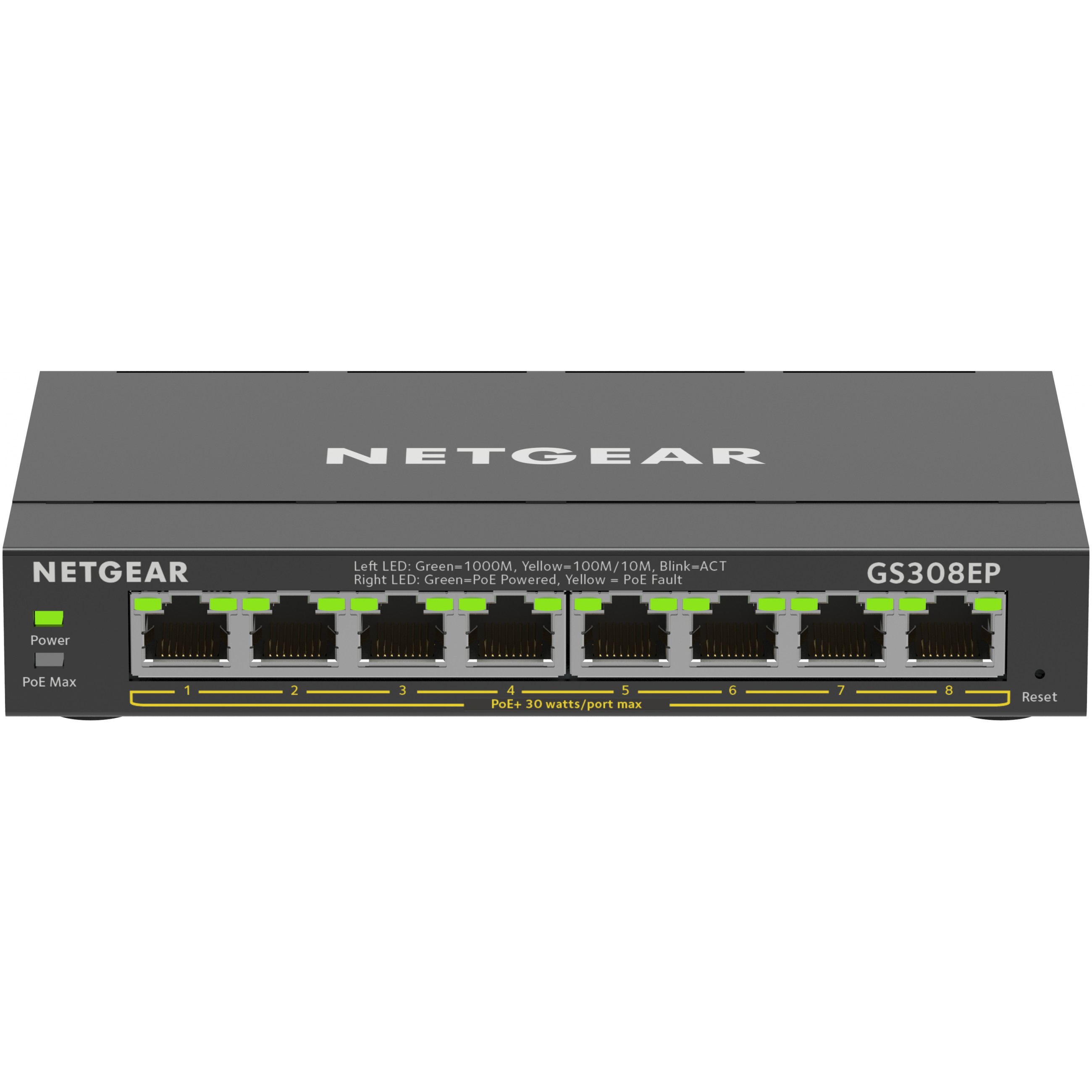 Netgear 8P GS308EP PoE  M Netzwerk