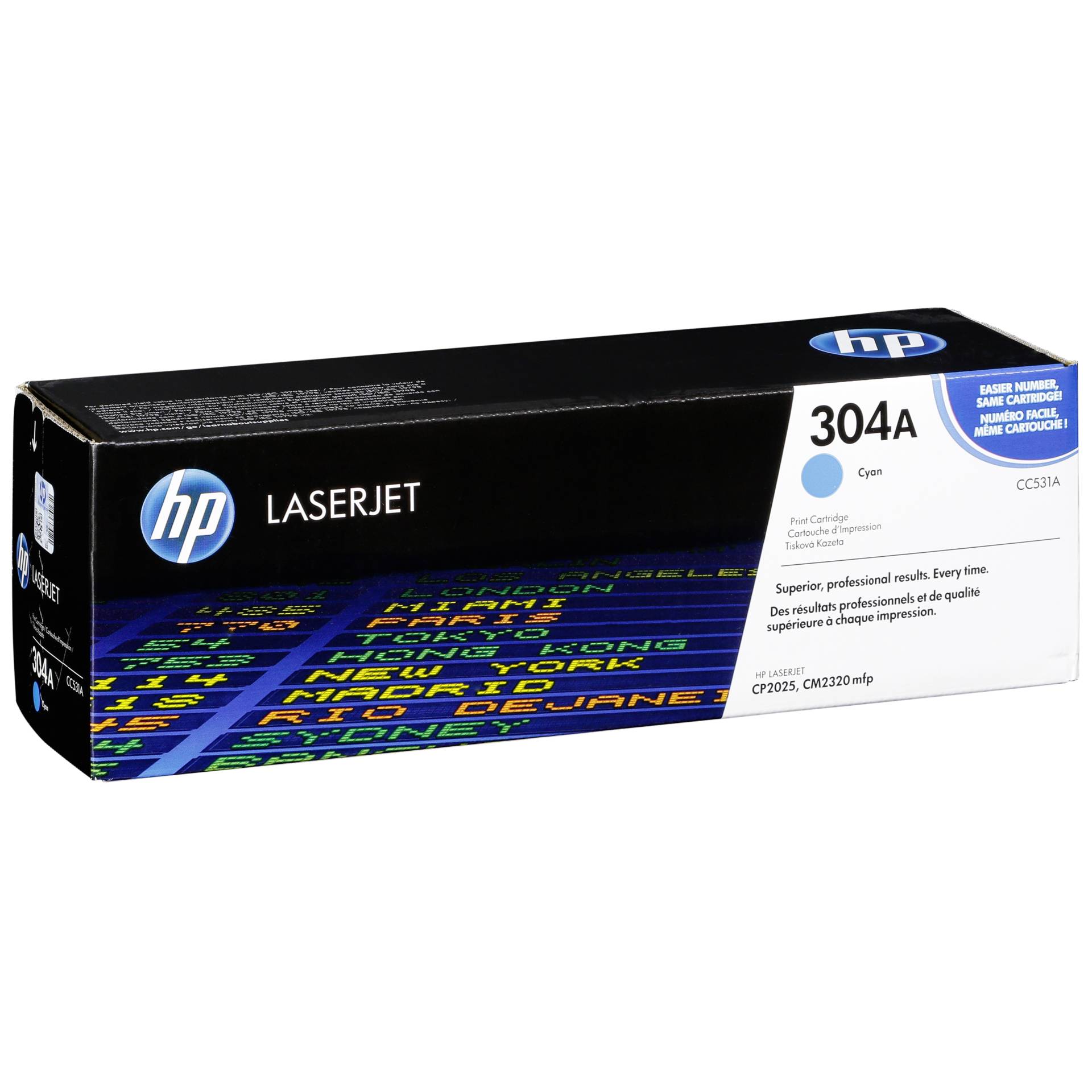 HP Toner 304A CC531A Cyan Drucker & Scanner