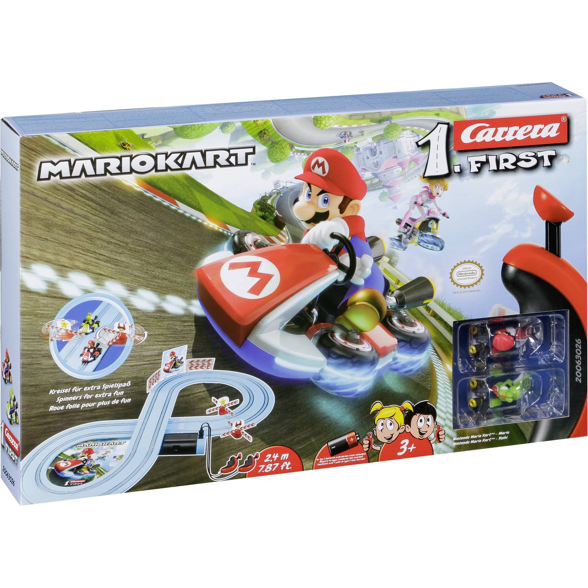 Carrera FIRST Nintendo Mario Kart 2 4 m 20063026 Elektronikspielzeug