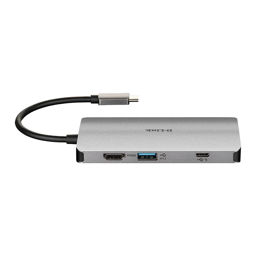 D Link DUB M810 laptop dockingstation   portreplikator Kabelgebunden USB 3 2 Gen 1  3 1 Gen 1  Type C Aluminium Netzwerk