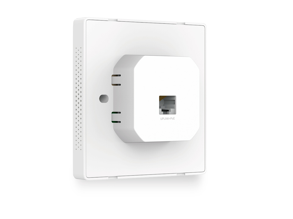 TP Link Omada EAP115 Wall WLAN Access Point   1x Gigabit Ethernet   802 11ac   Wandmontage   Weiss Access Points
