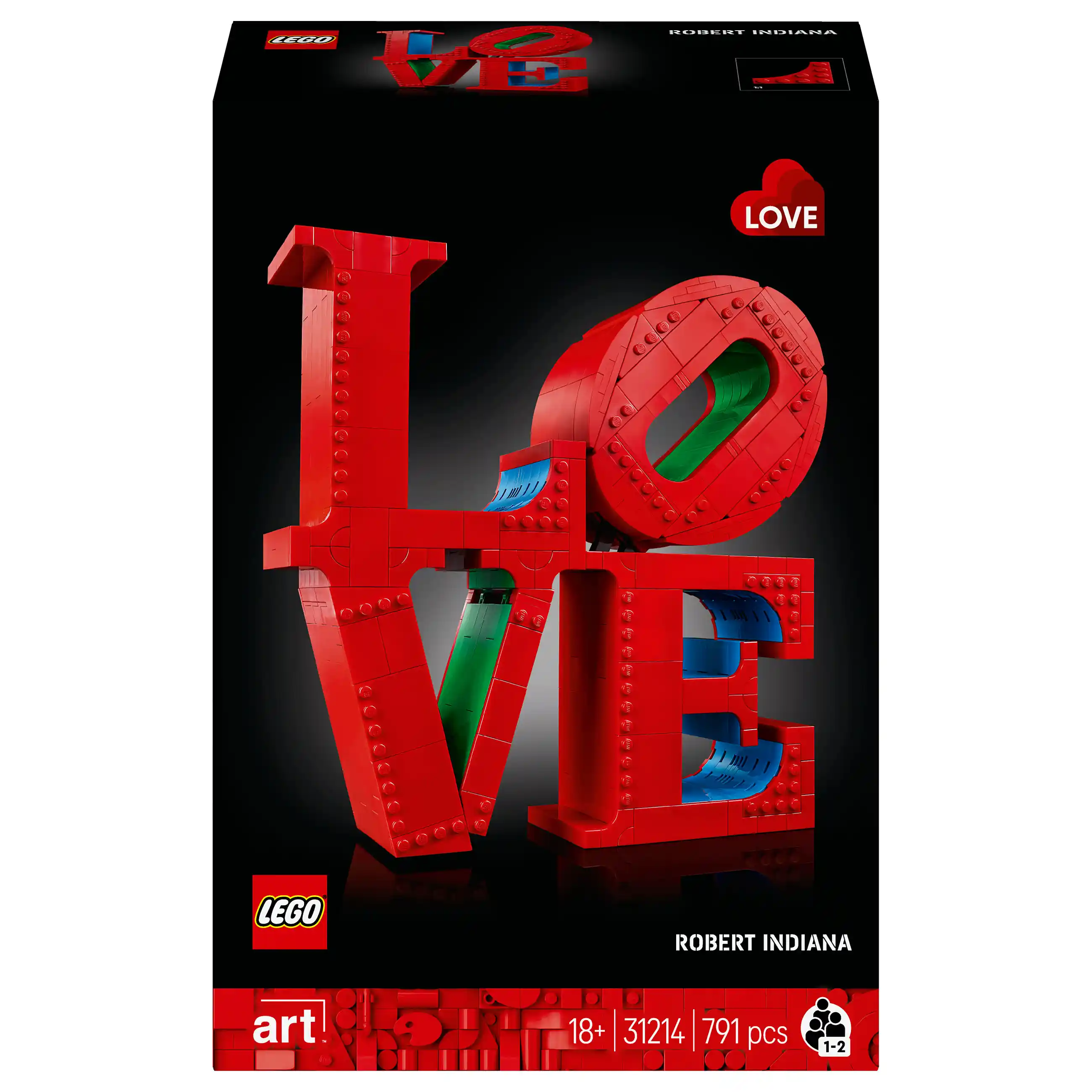 LEGO 31214 Art LOVE Spielwaren
