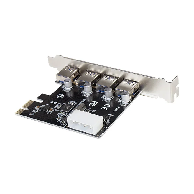 LogiLink 4 Port USB 3 0 PCI Express Karte PC-Zubehoer