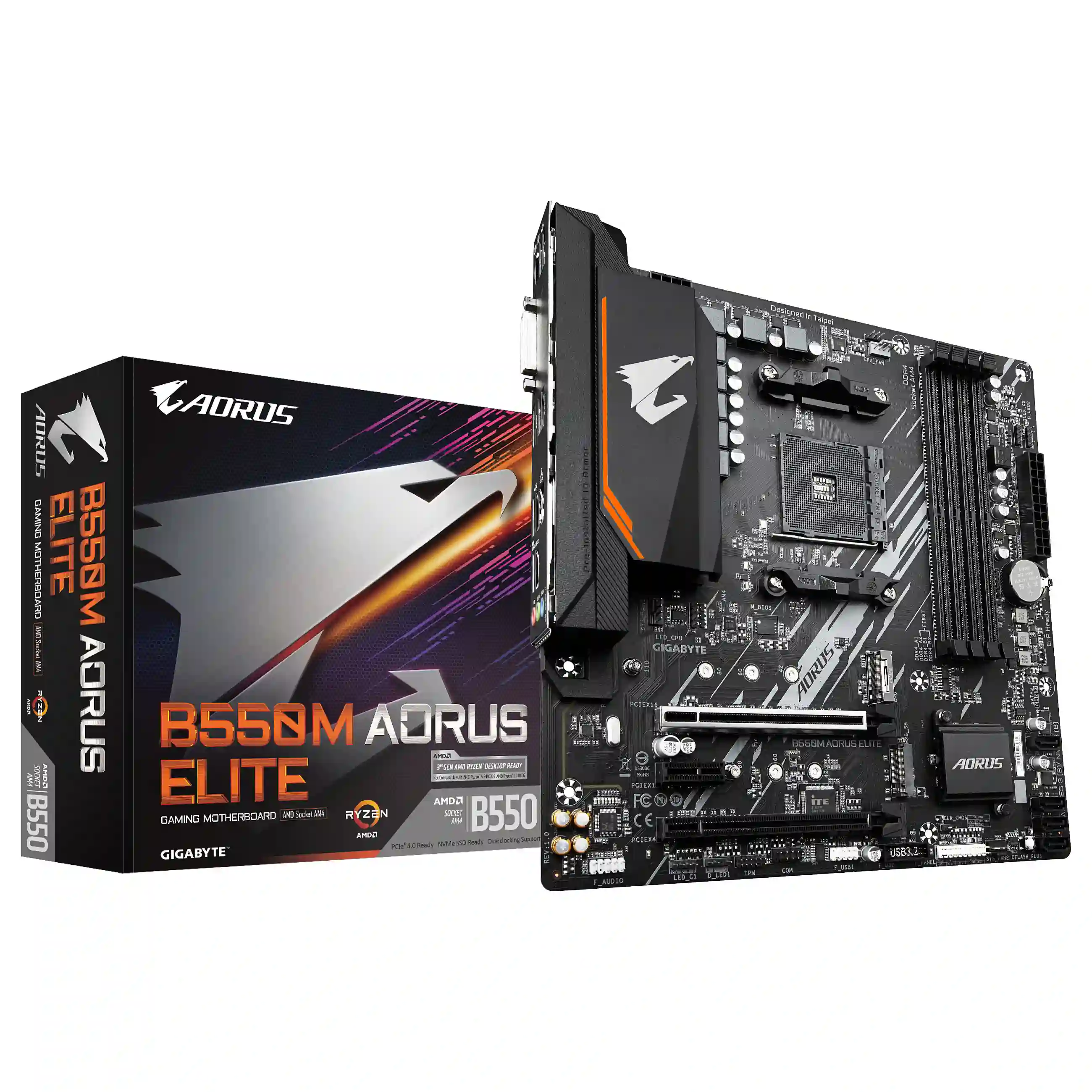 Gigabyte AM4 B550M AORUS ELITE mATX PC-Zubehoer